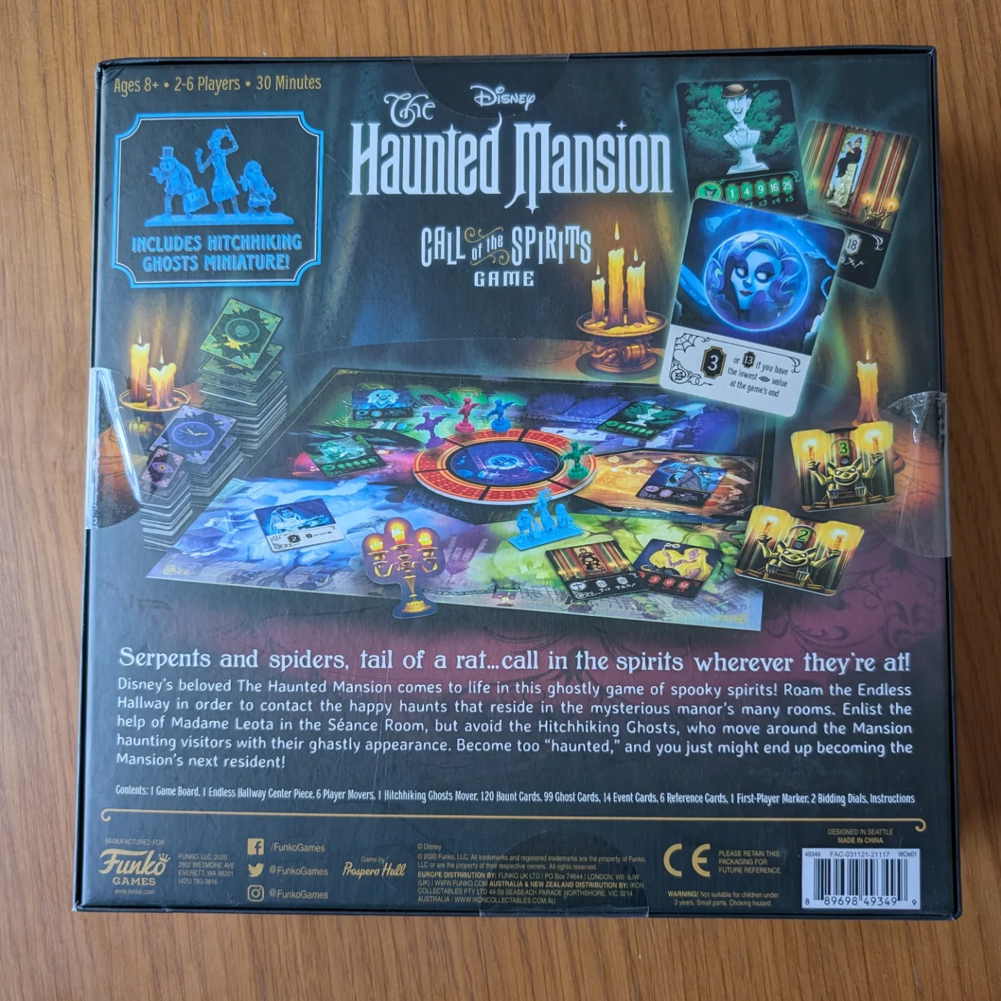 NEW Haunted Mansion Disney Board Game image indicator(2)