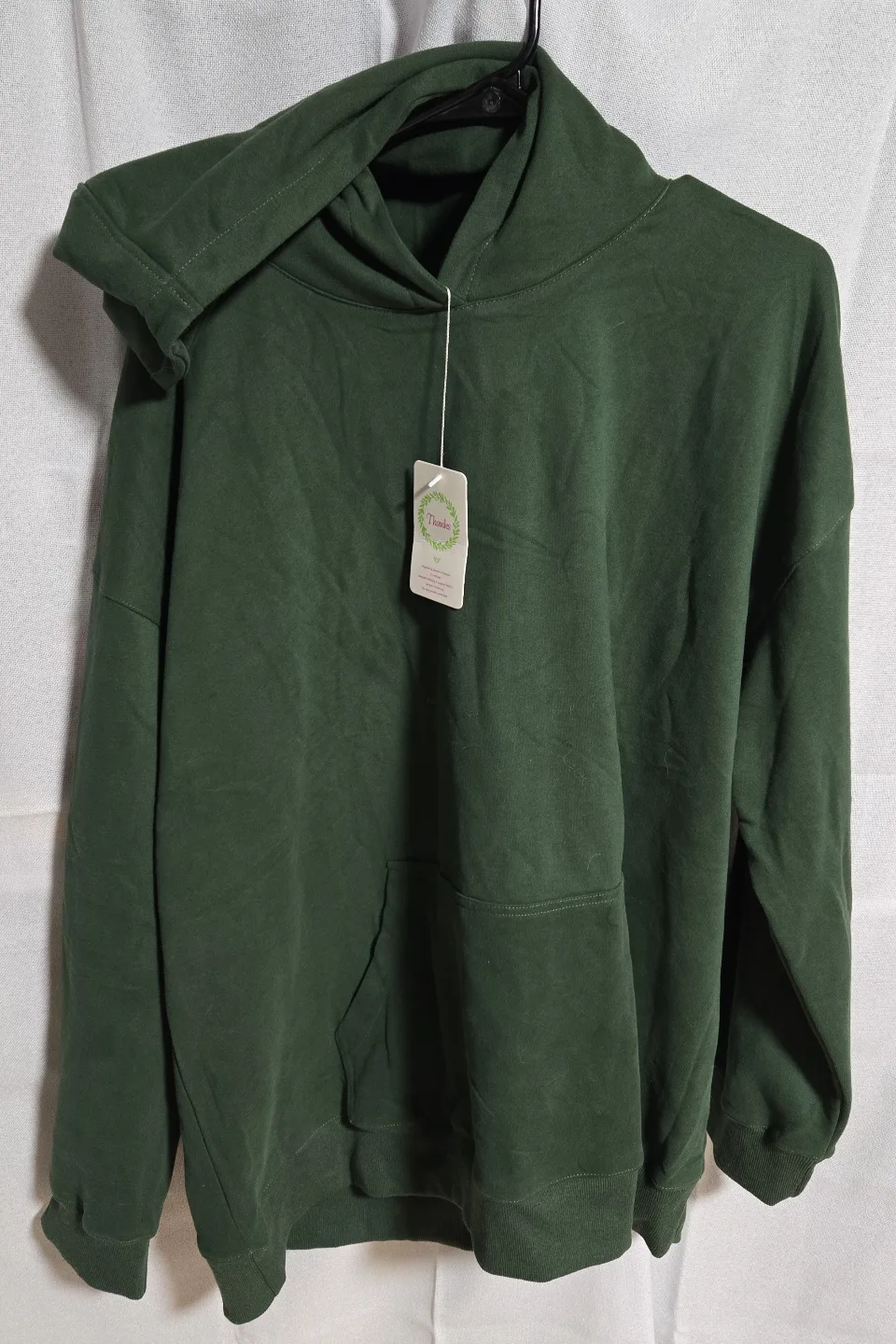 Dark Green Unisex Hoodie - Size XL thumbnail