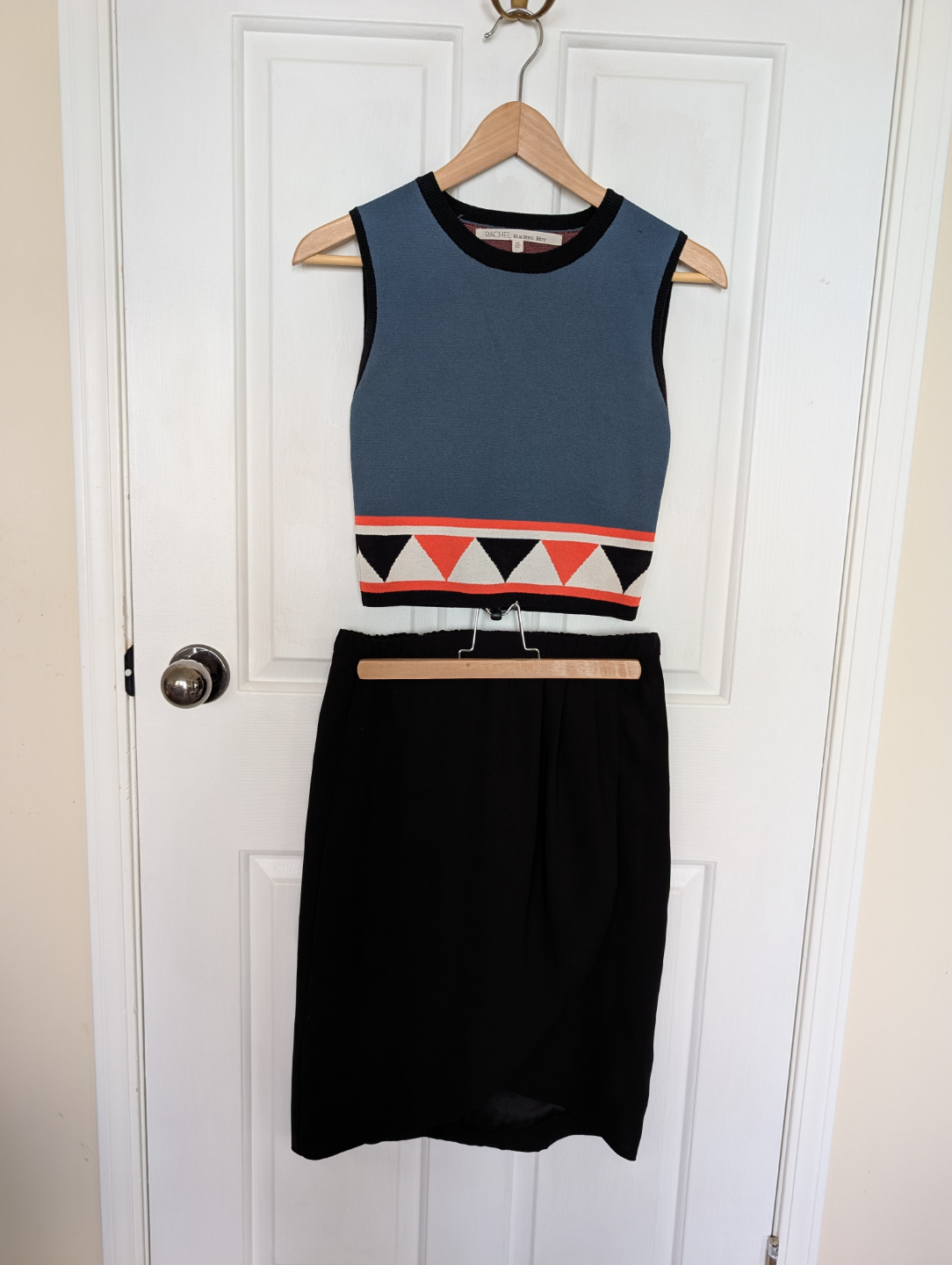 Rachel Rachel Roy Knit Top and Pencil Skirt outfit