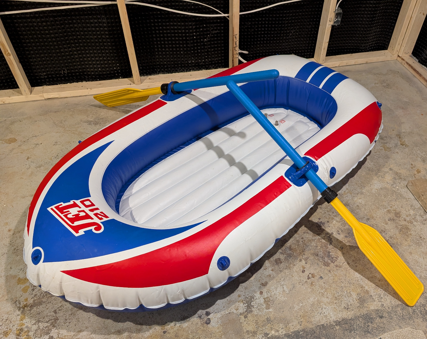 Inflatable boat canoe