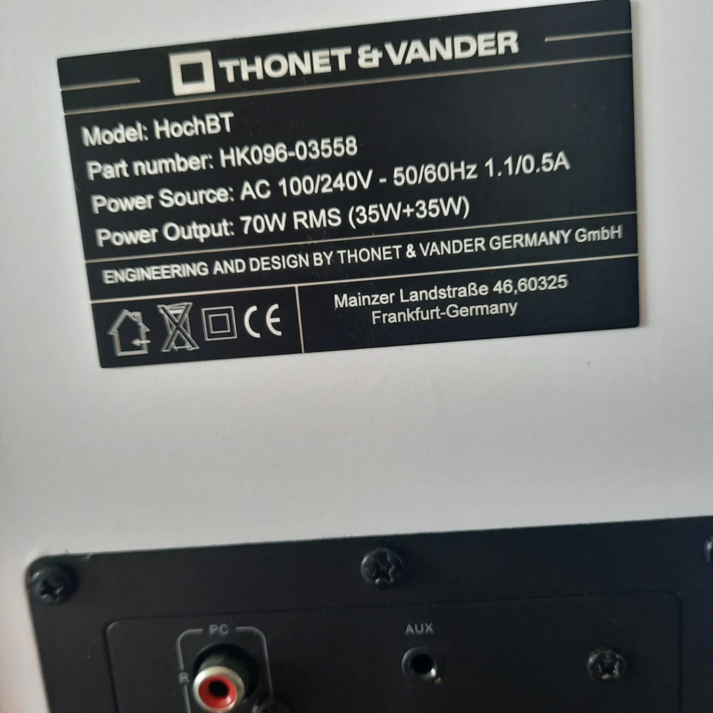 Thonet & Vander Hoch BT speakers image indicator(4)