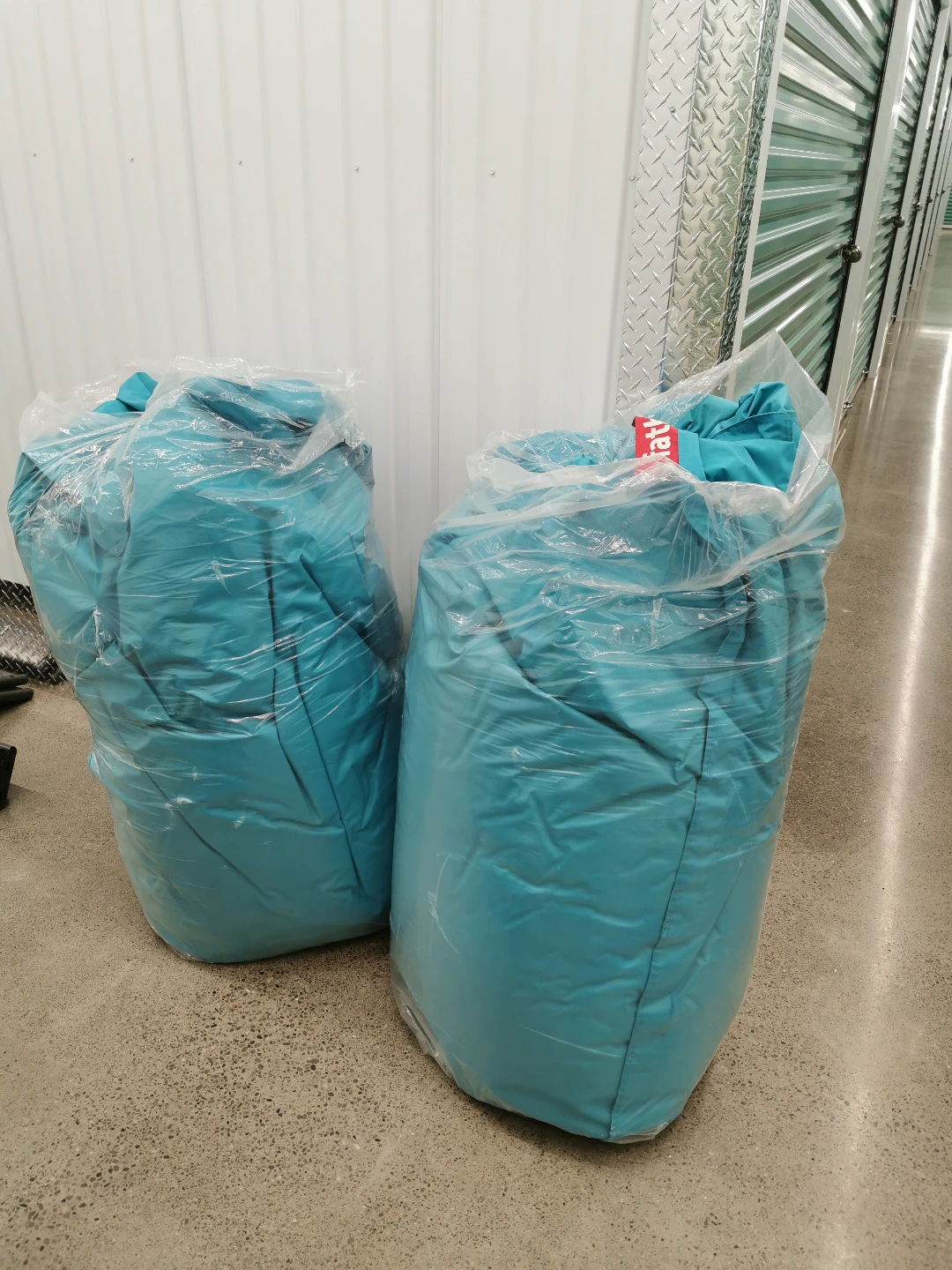 Two Fatboy Original Beanbag Chairs Turquoise - photo 2
