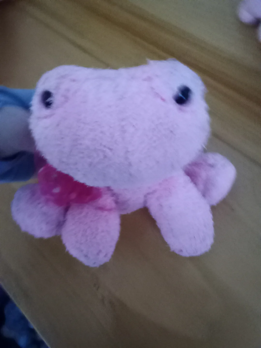 Pink Plush Toy Bundle: Bunny, Frog, and tiny Bear image indicator(3)