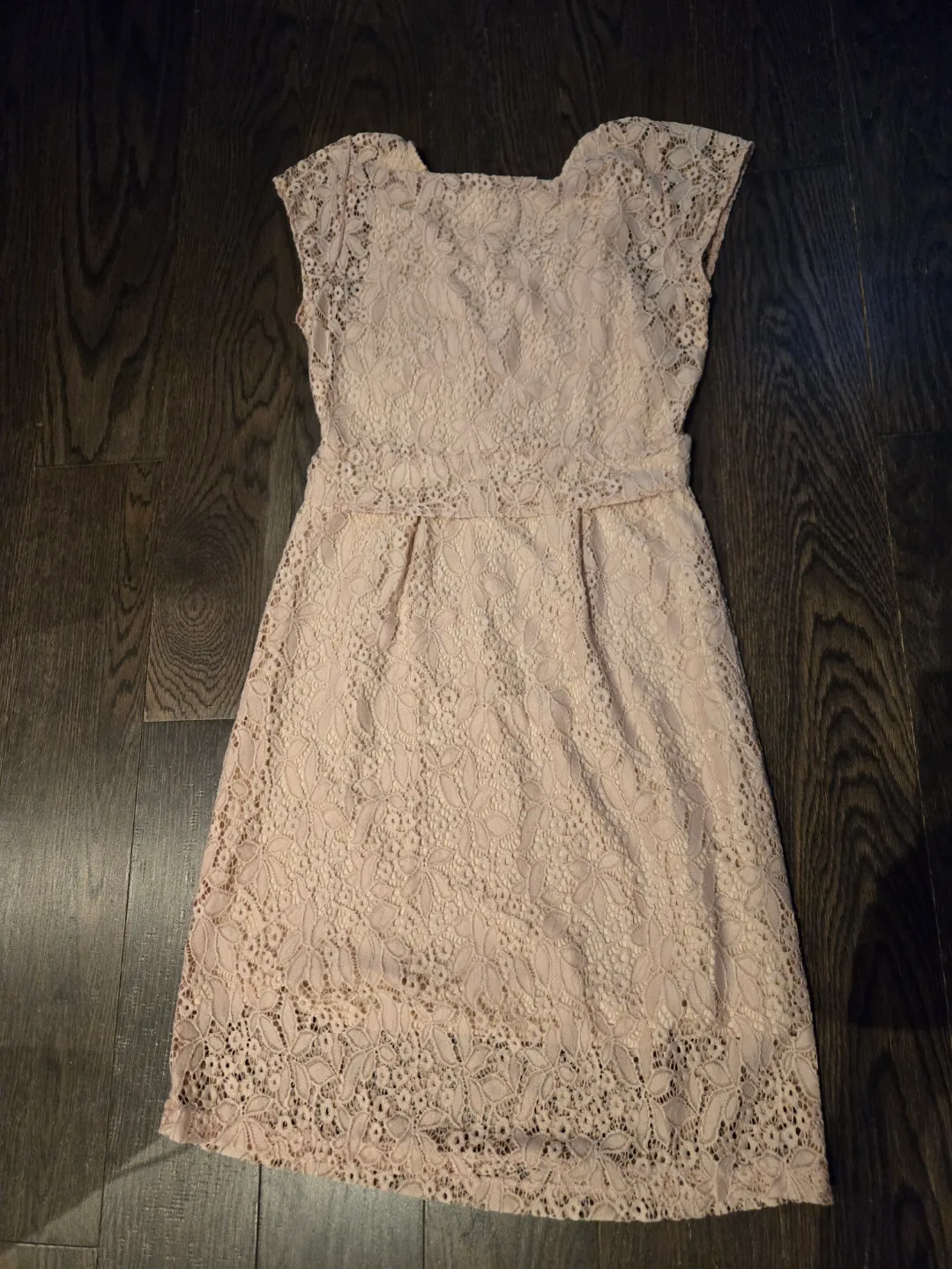 Maternity Pink Lace Dress S image indicator(2)