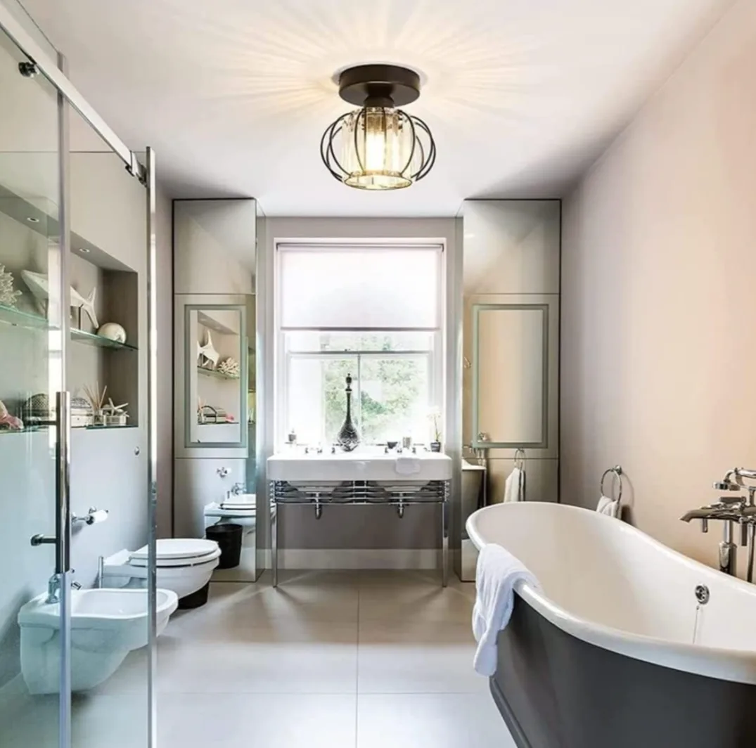 NEW!   Mini Crystal Chandelier (MARKHAM E not BIRCHCLIFFE) image indicator(3)