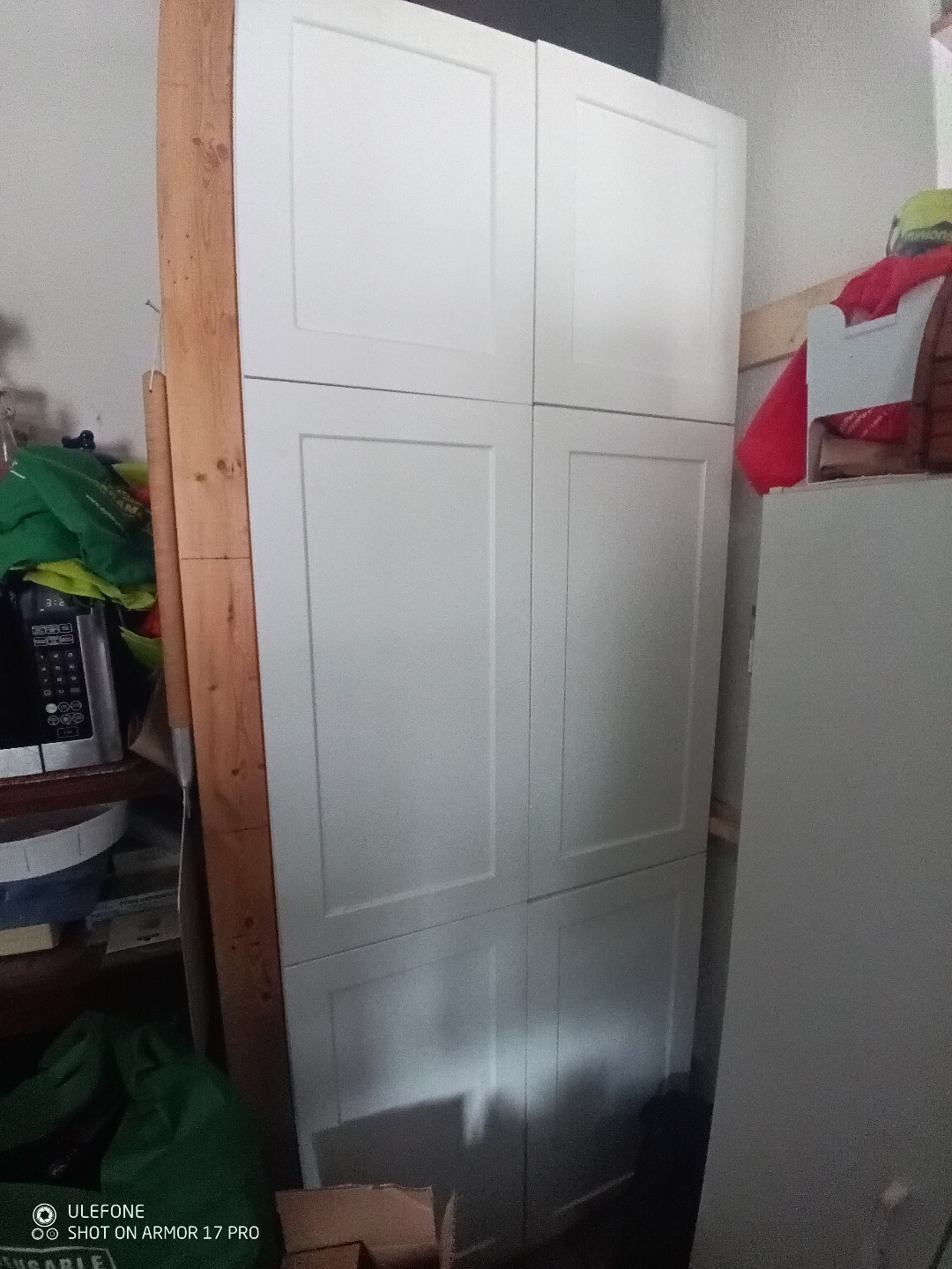 White Kitchen Pantry Cabinets - photo 2