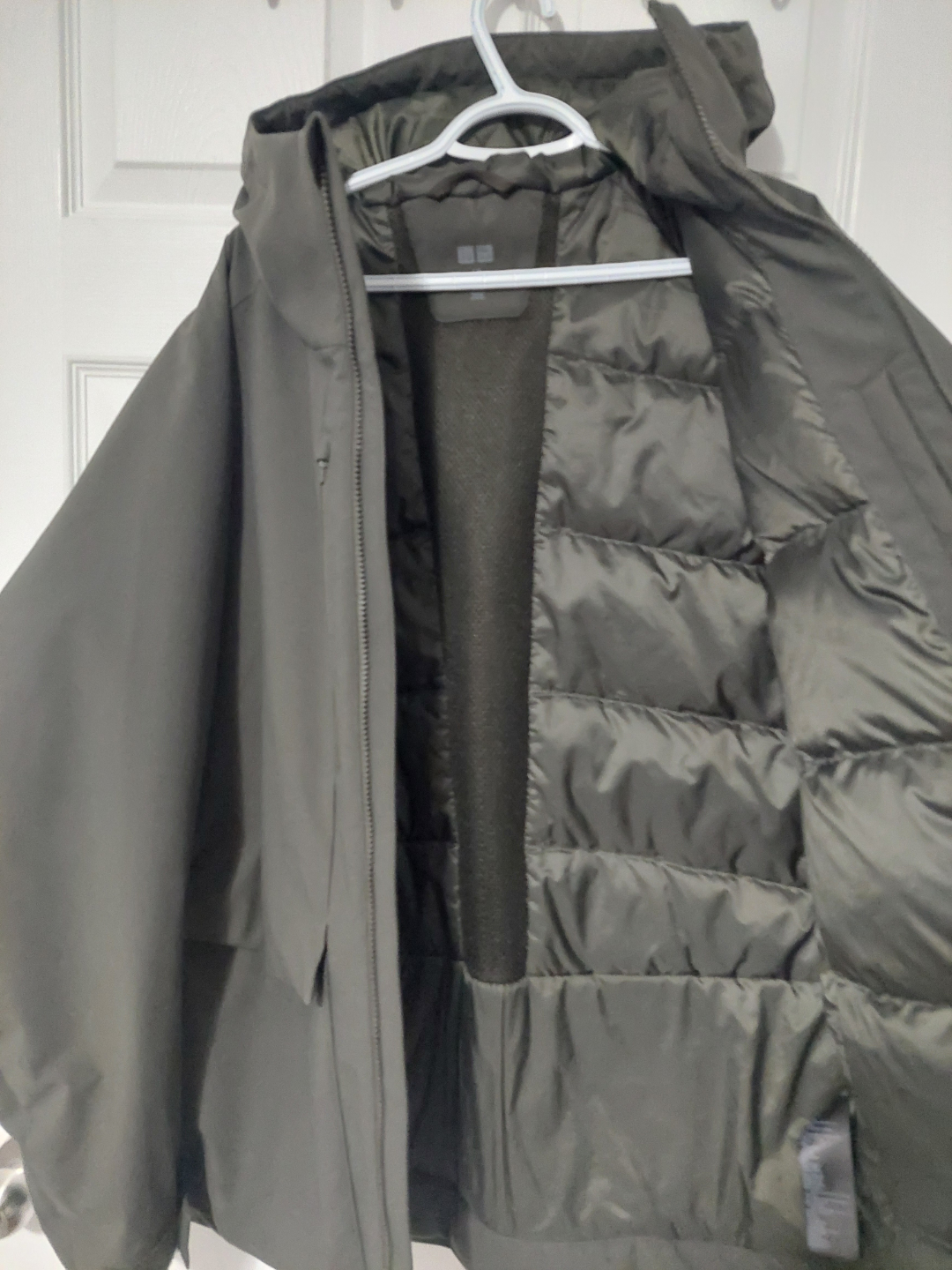 Uniqlo Men's Down Jacket - Olive Green - photo 3