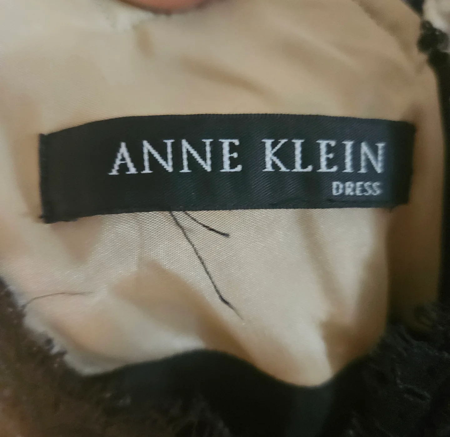 Anne Klein Black Lace Cocktail Dress image indicator(3)