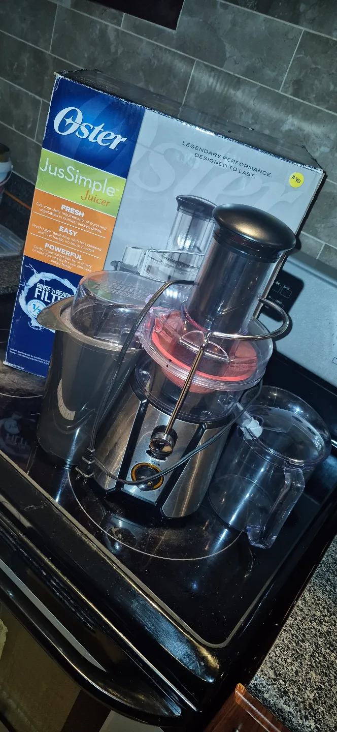 Oster JuSimple Juicer - Rinse 'n Ready Filter image indicator(2)