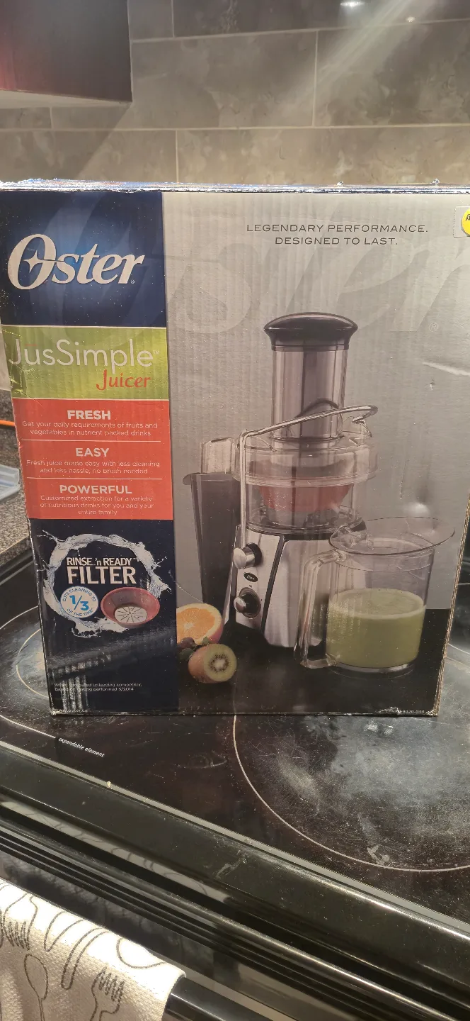 Oster JuSimple Juicer - Rinse 'n Ready Filter image indicator(5)