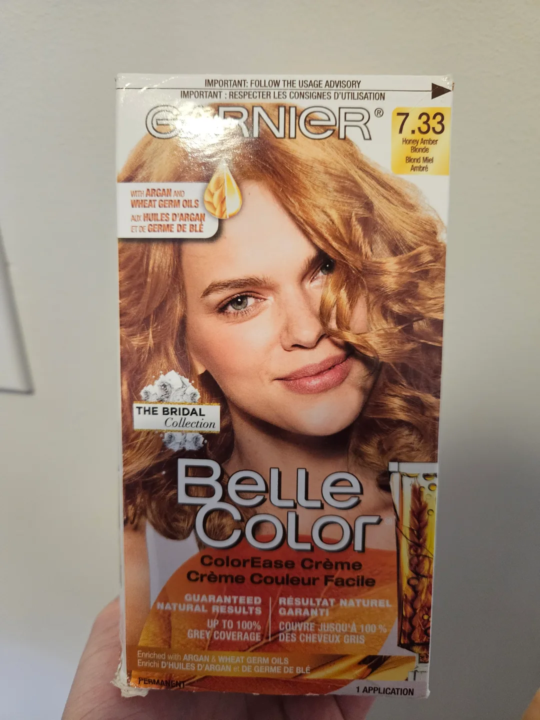 Garnier Belle Color 7.33 Honey Amber Blonde Hair Dye thumbnail