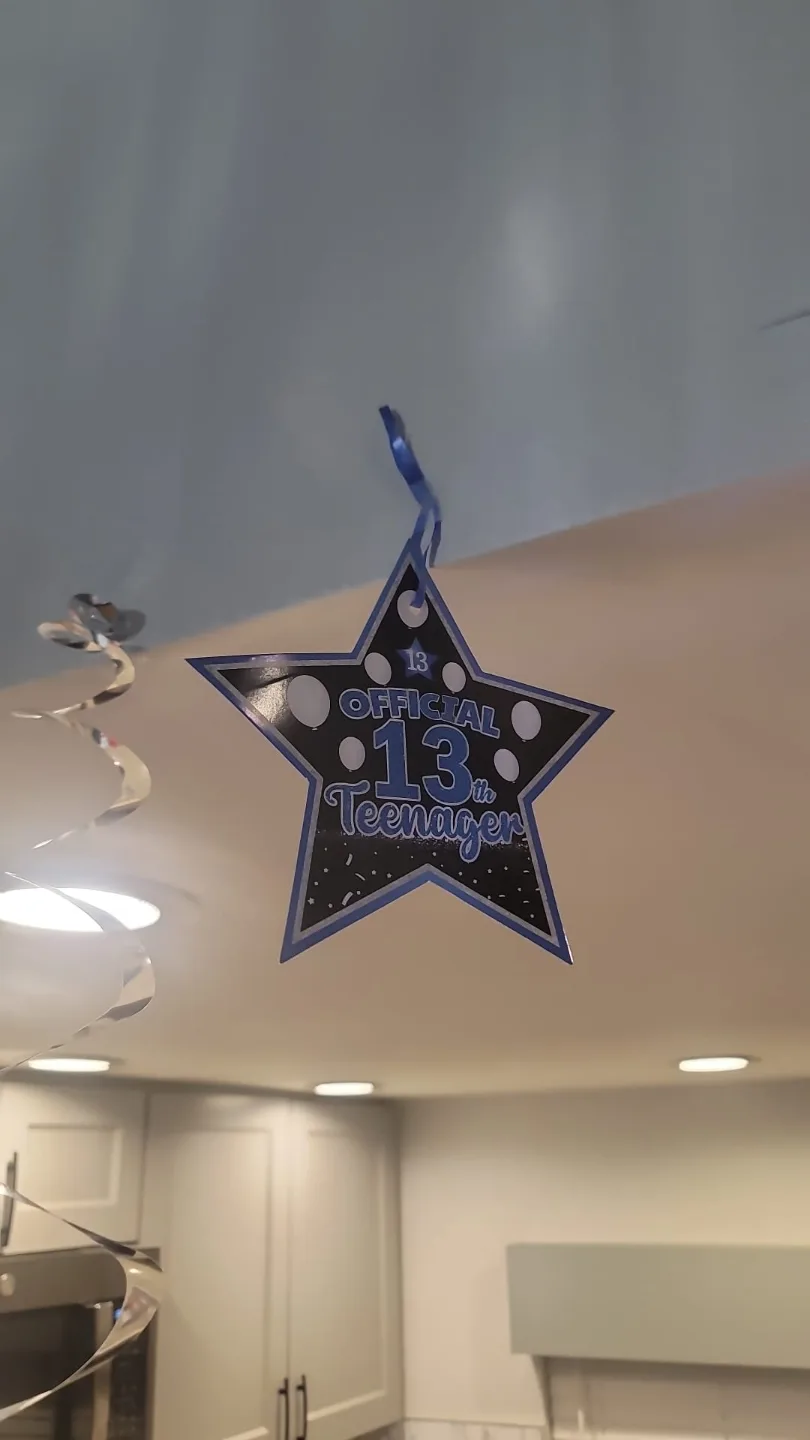 13th Birthday Party Supplies Bundle - Blue & Black image indicator(4)