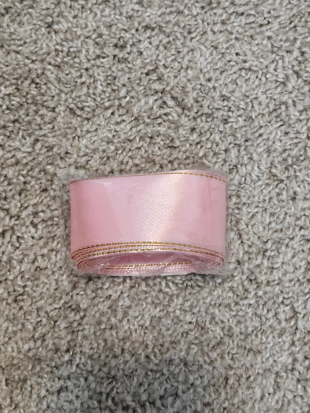 Pink Ribbon with Gold Edge thumbnail