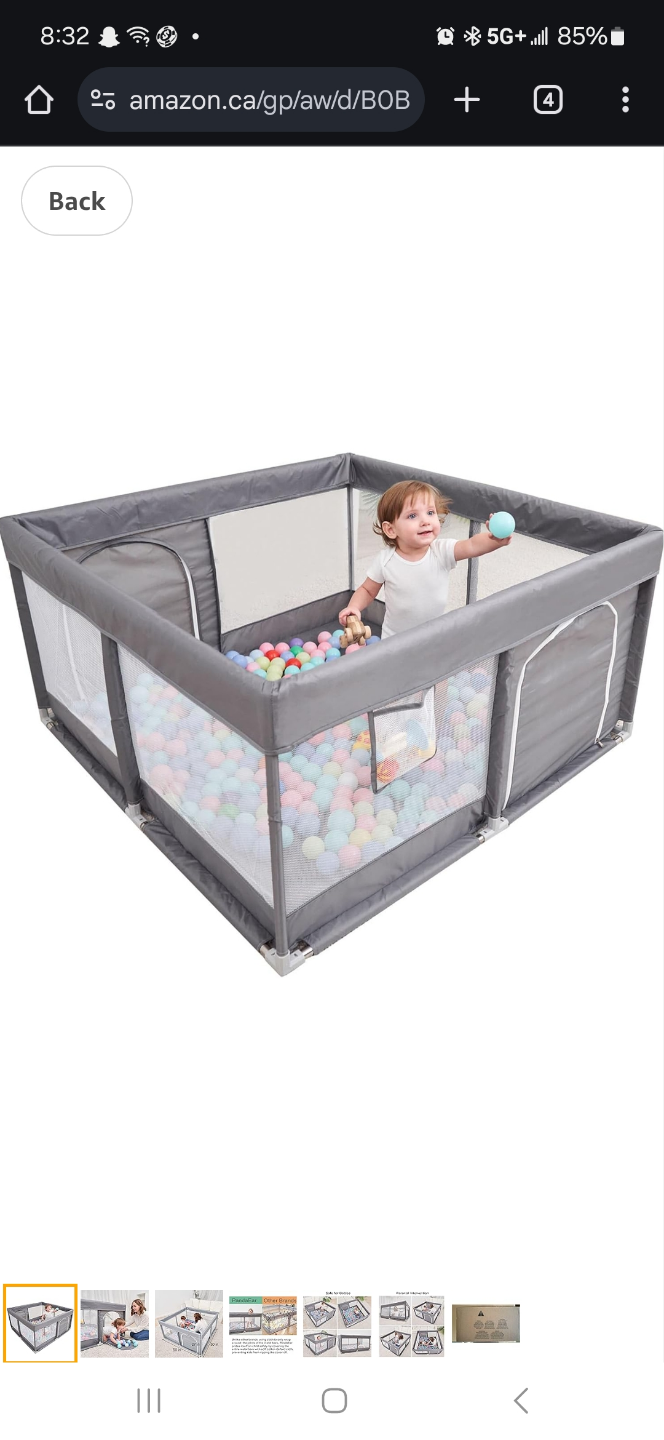 large Pop-up Playpen