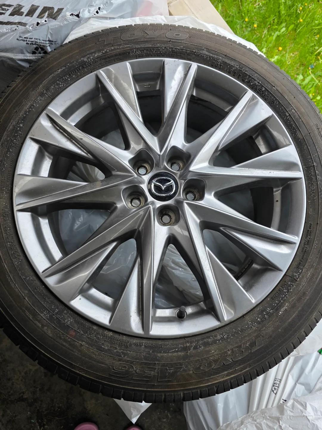 Set of 4 Mazda 2021 CX5 Toyo A36 All Season Tires P225/55R19 thumbnail