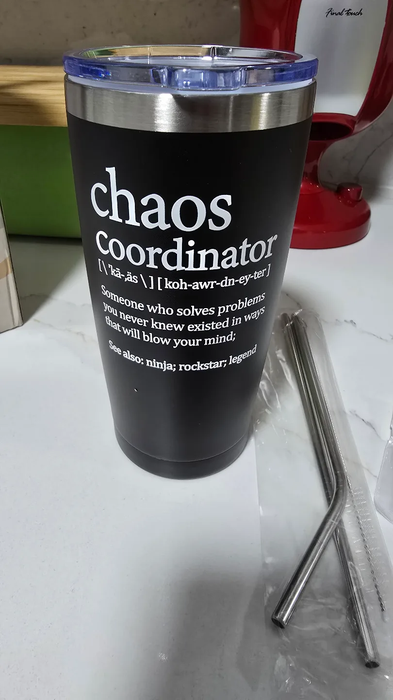 Chaos Coordinator Stainless Steel Tumbler image indicator(5)