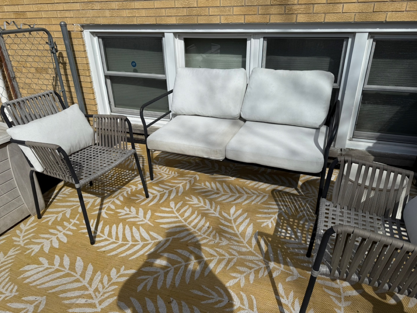 Outdoor Patio Conversation Set