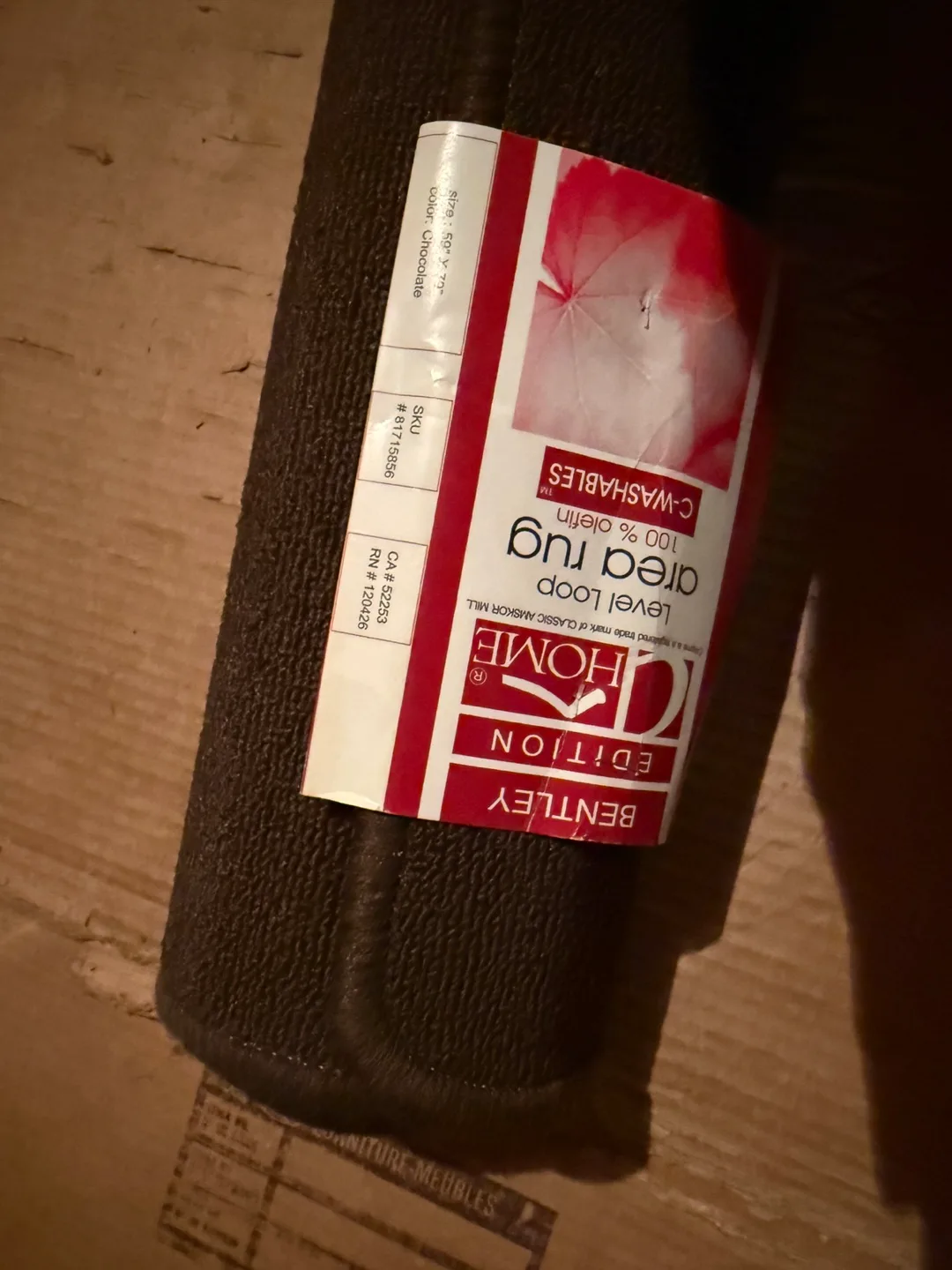 Bentley Home Collection Dried Rug