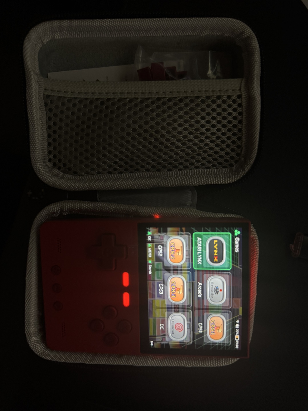 Trimui Brick Retro Handheld Game Console - Red - photo 3