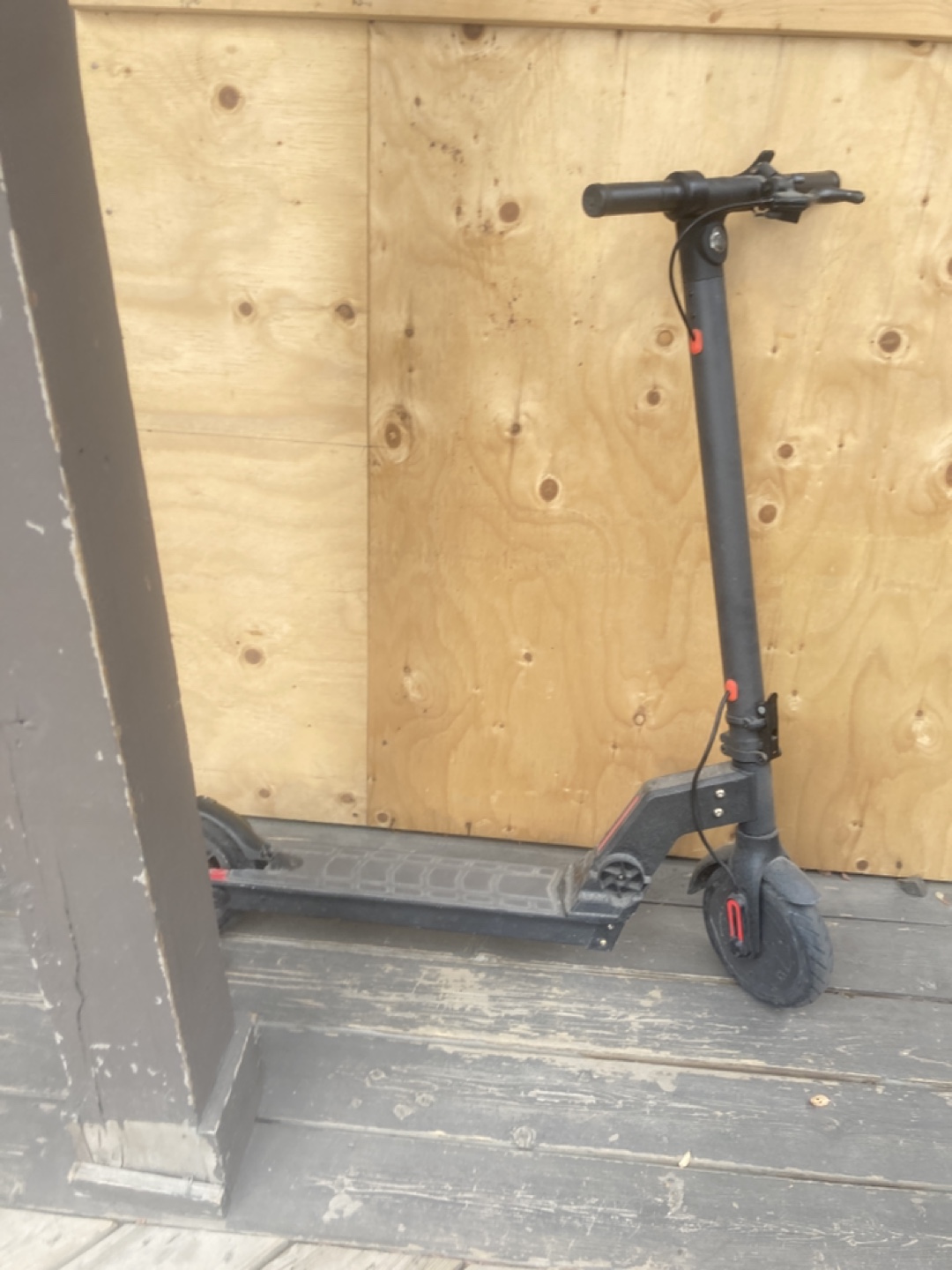 Black Electric Scooter