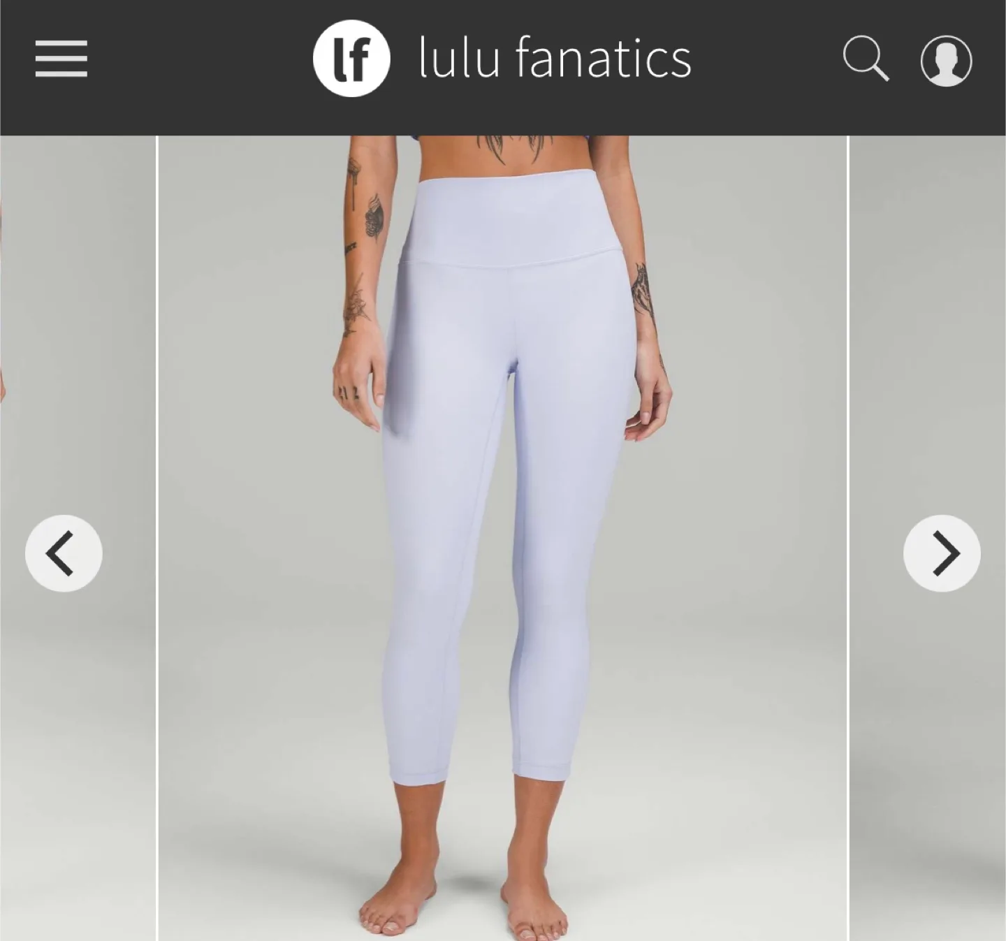 Lululemon Leggings - size 2 thumbnail