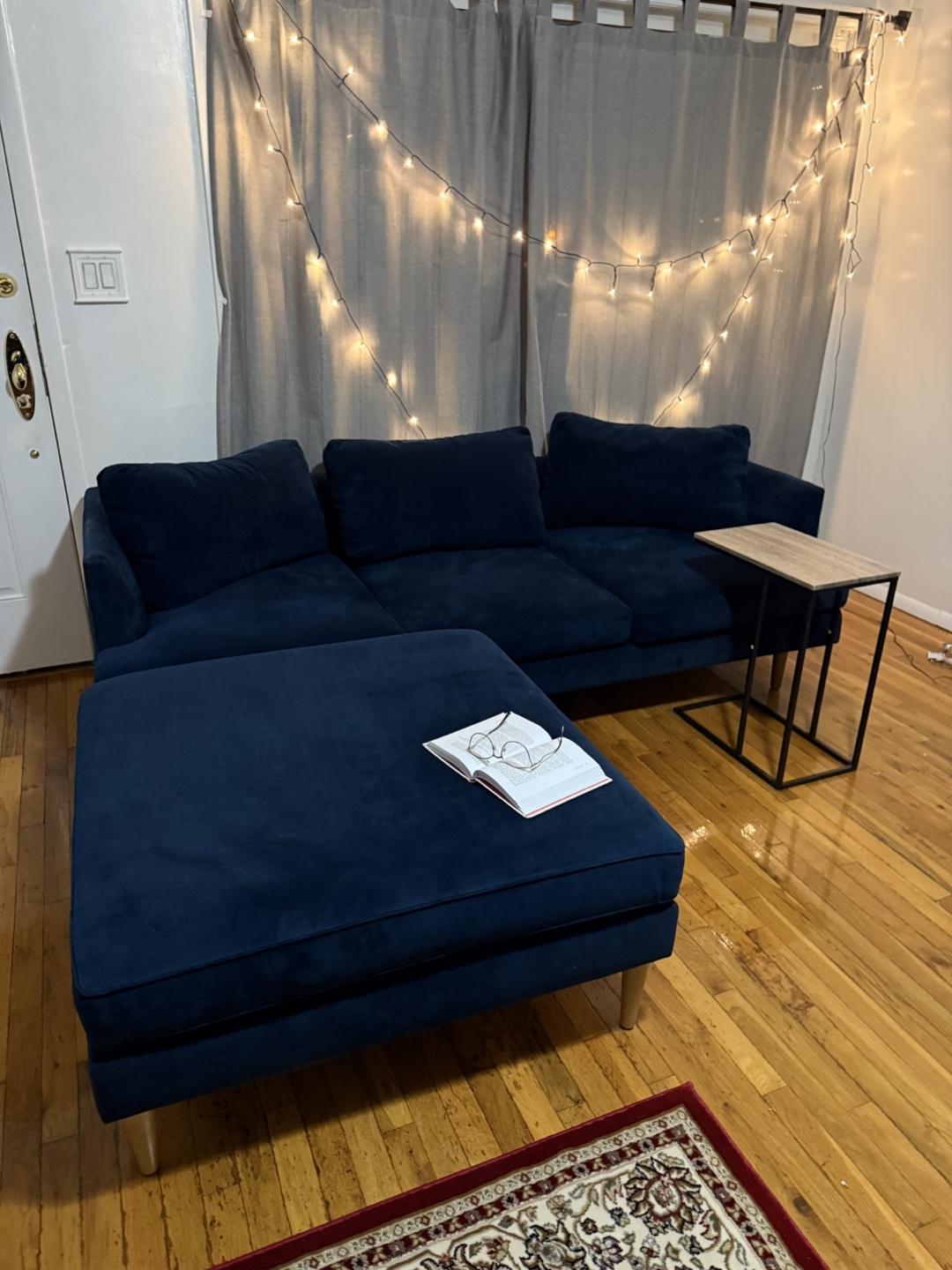 West elm (Free delivery) sofa + ottoman - photo 5
