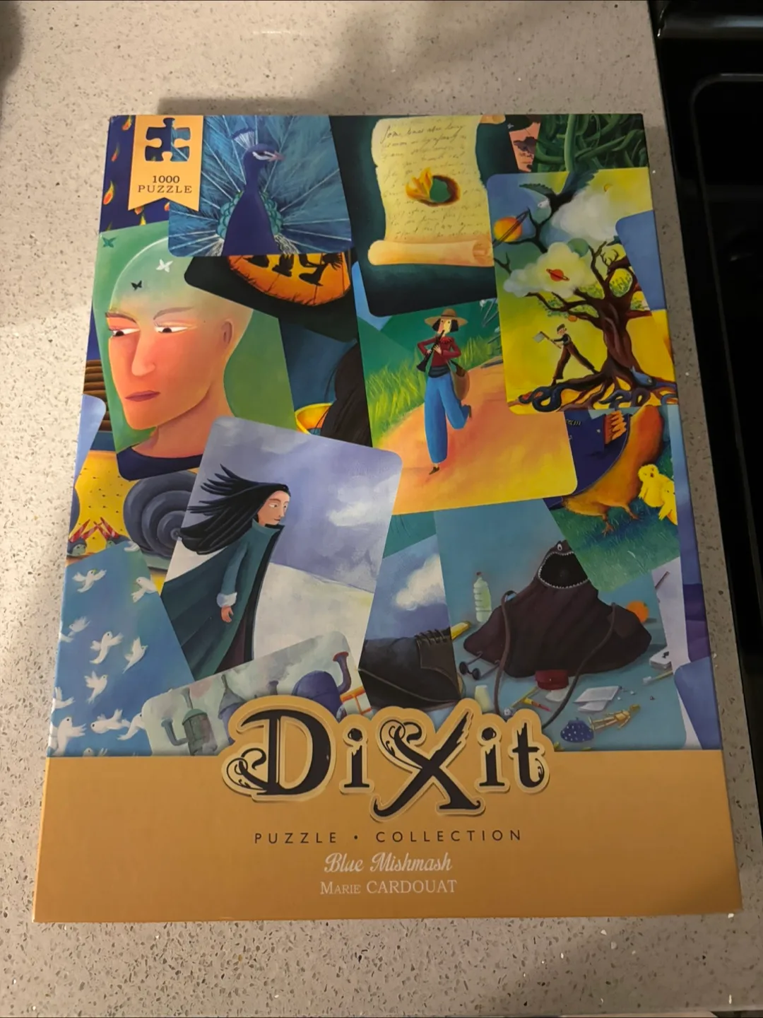 Dixit Puzzle Collection - Blue Mishmash 1000 Piece Jigsaw Puzzle thumbnail