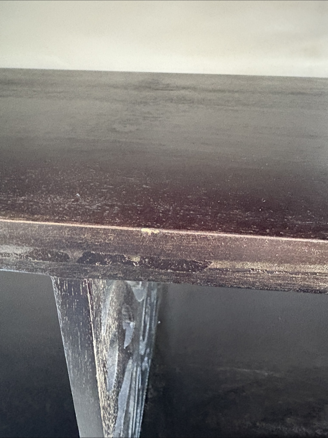 Large Black carved asymmetrical bookshelf - photo 3