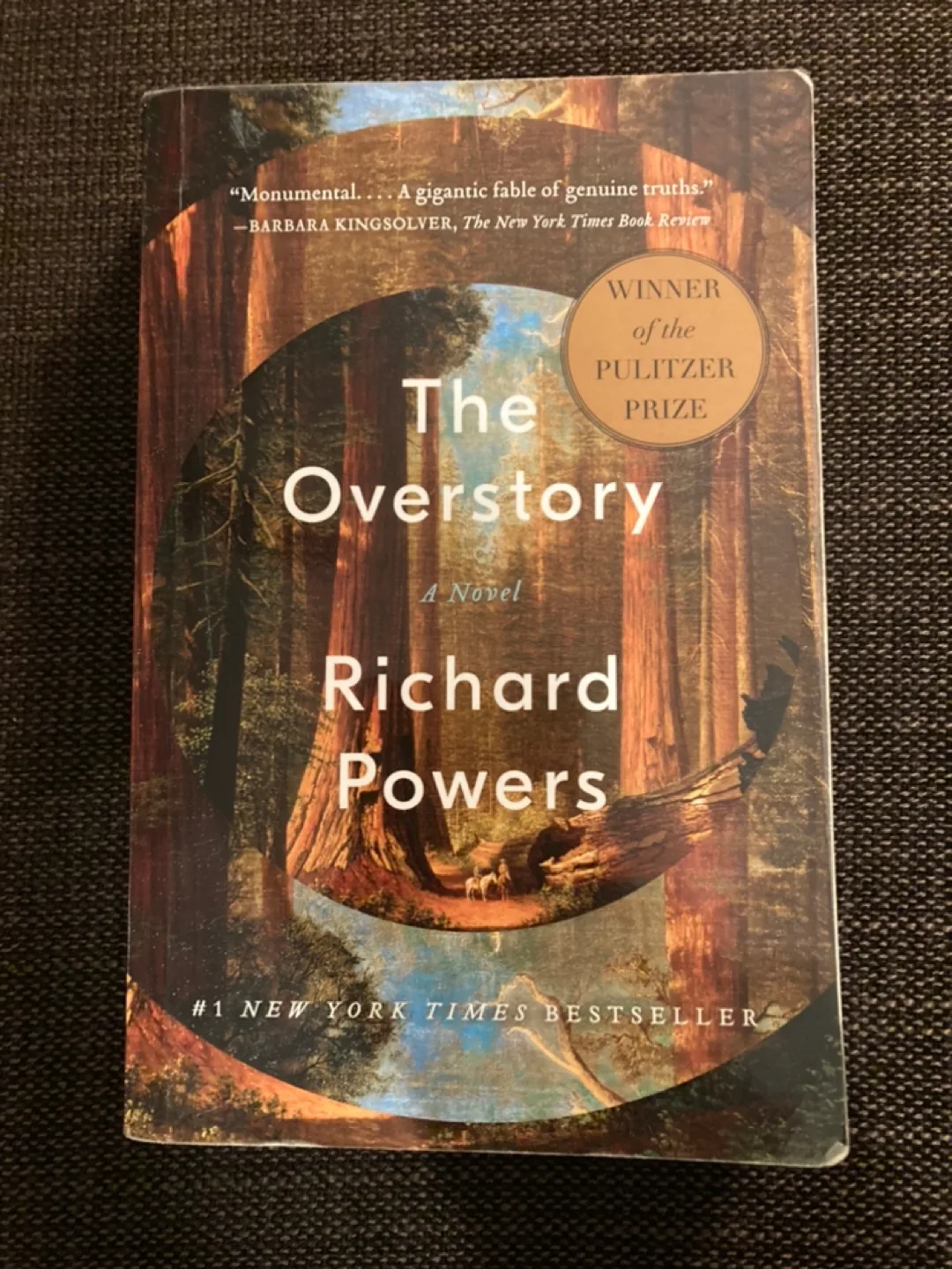 The Overstory by Richard Powers - Pulitzer Prize Winner thumbnail