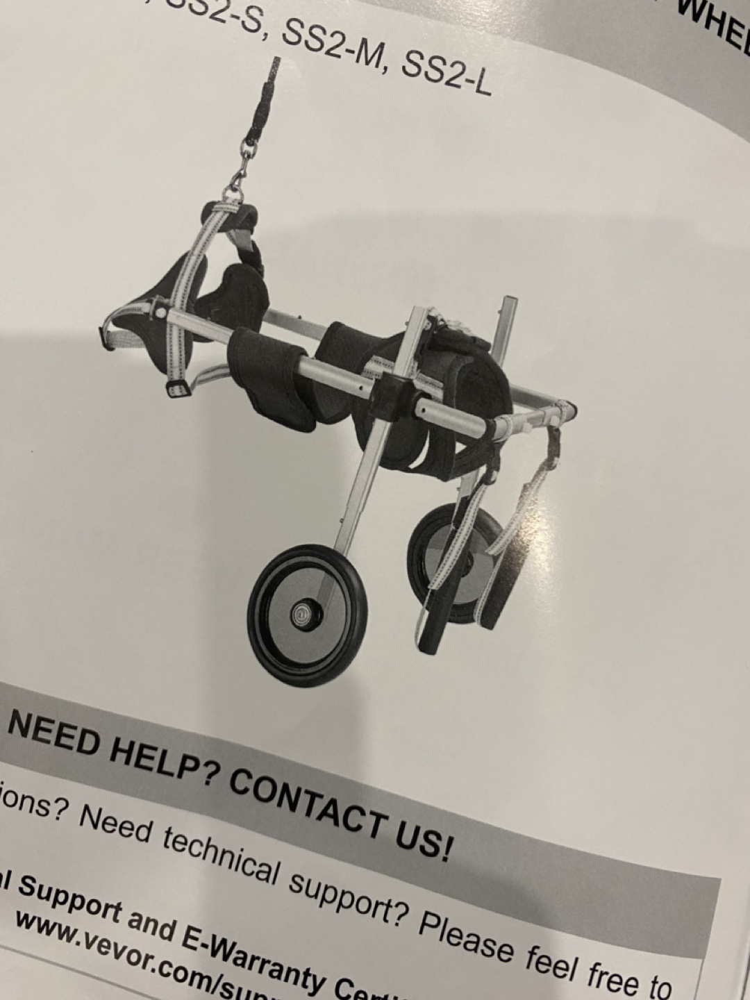 2 Wheels Pet Wheelchair (L) - photo 3