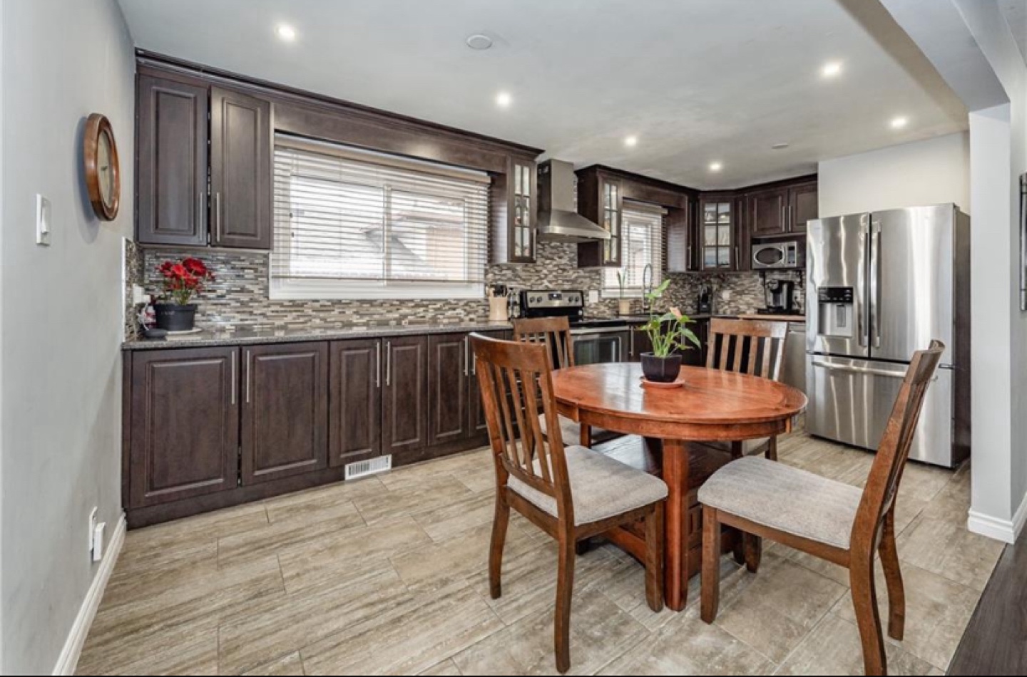 Dark Brown Kitchen Table ( No Chairs)
