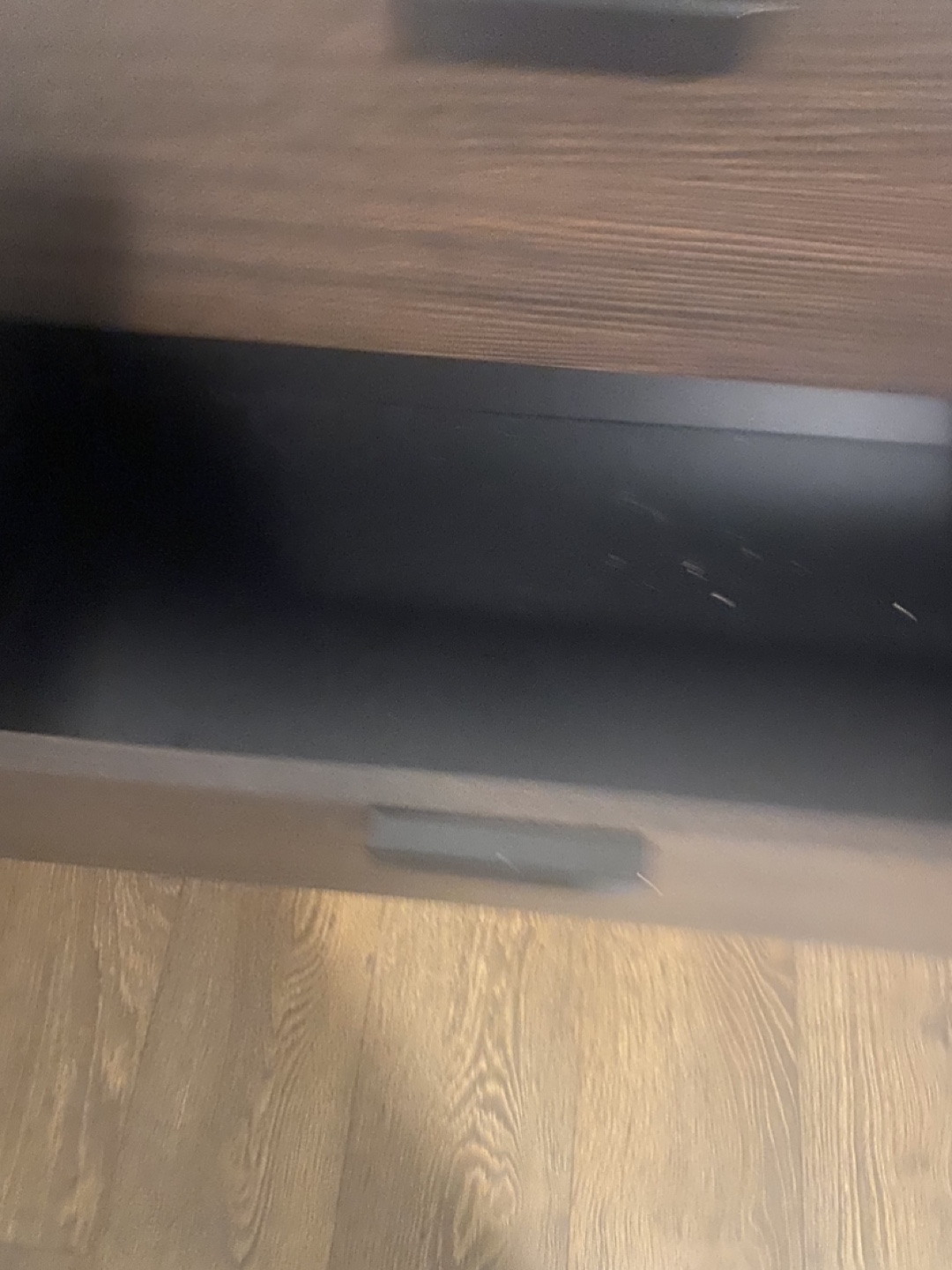 IKEA Three-Drawer Dark Brown Chest of Drawers - photo 3