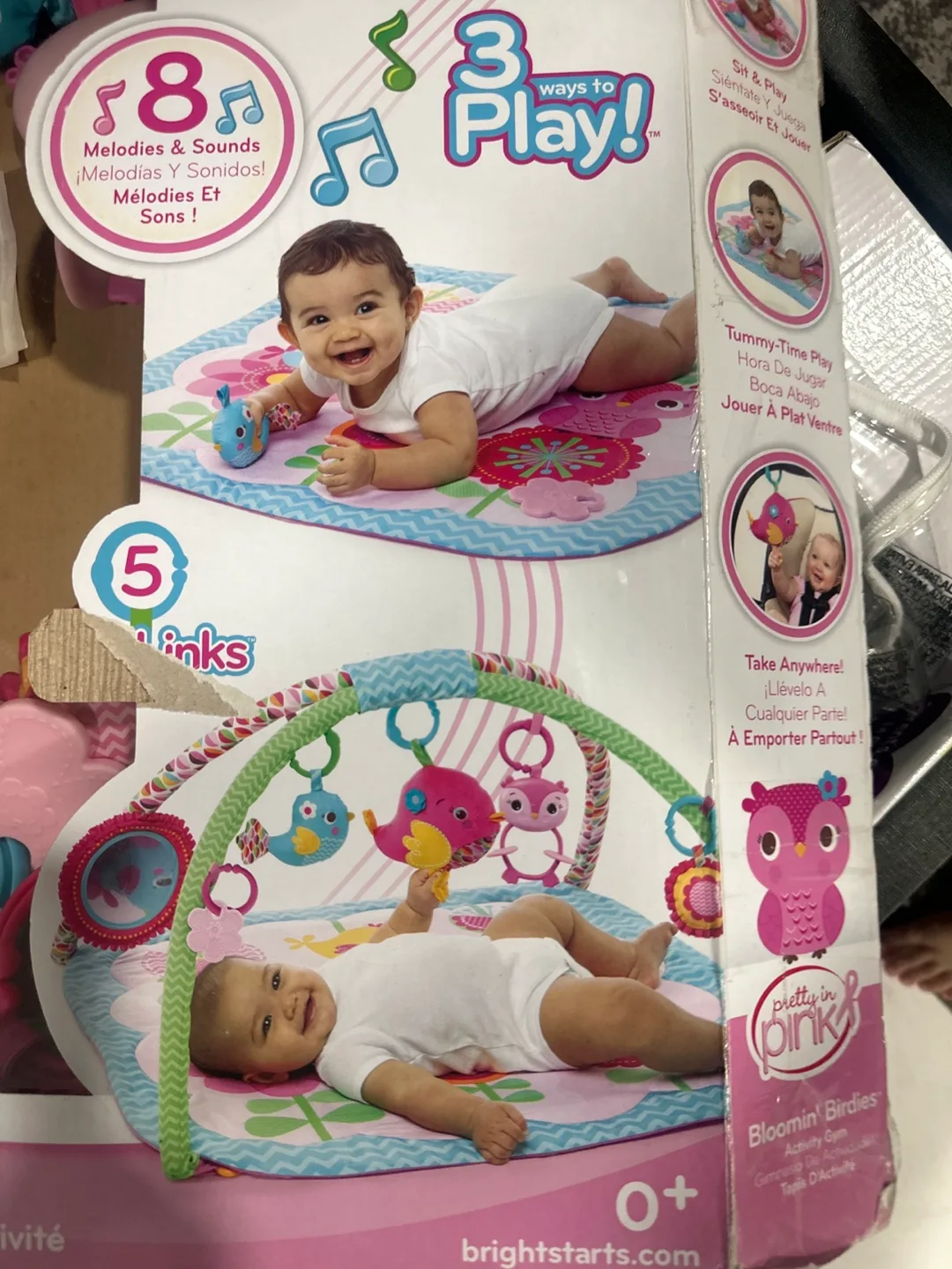 Bright Starts Bloom'in Birdies Activity Gym thumbnail