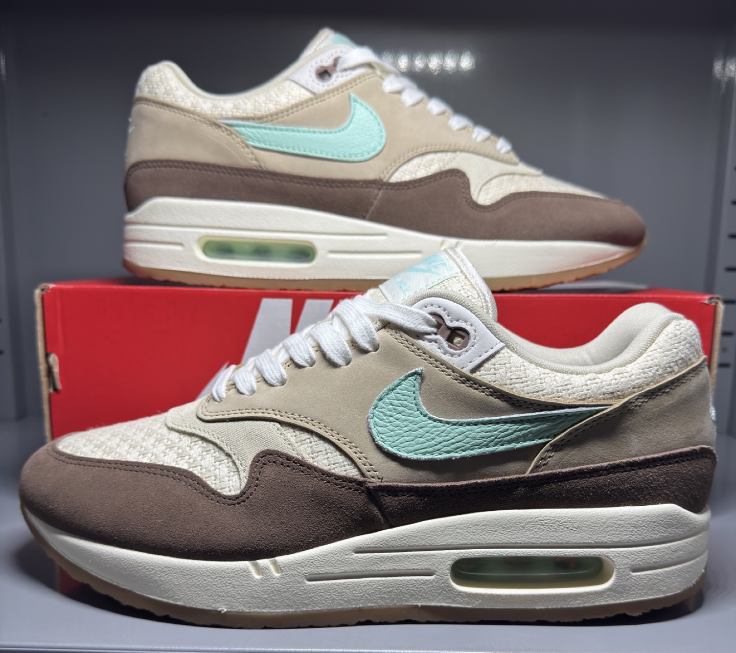 Nike Air Max 1 PRM - Crepe Hemp - Men’s Size 9.5 - FD5088 200