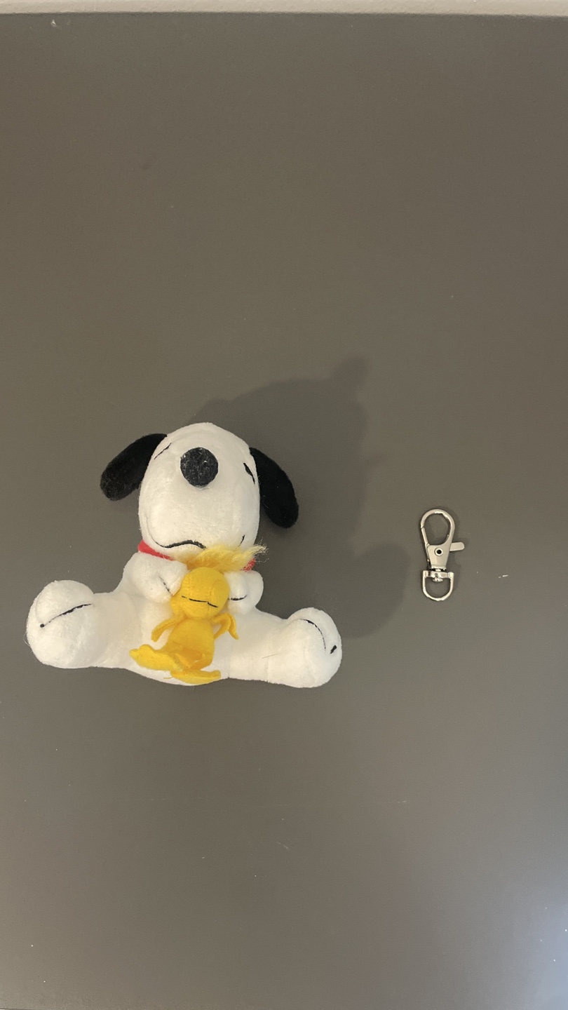 Snoopy and Woodstock Plush Keychain - photo 4