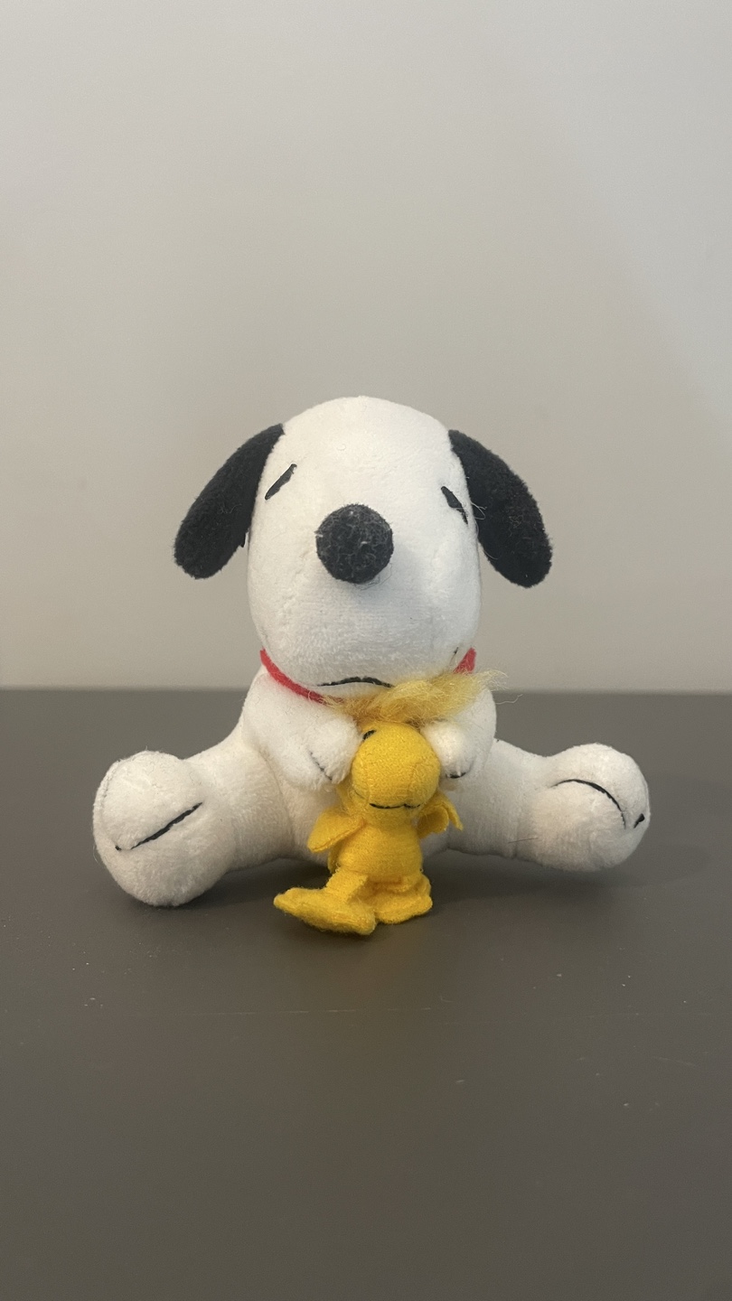 Snoopy and Woodstock Plush Keychain - photo 2