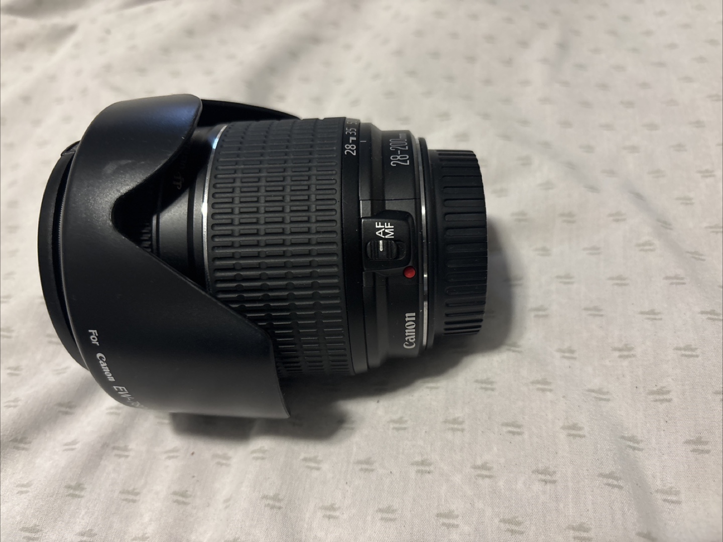 Canon EF 28-200mm Zoom Lens with Accessories