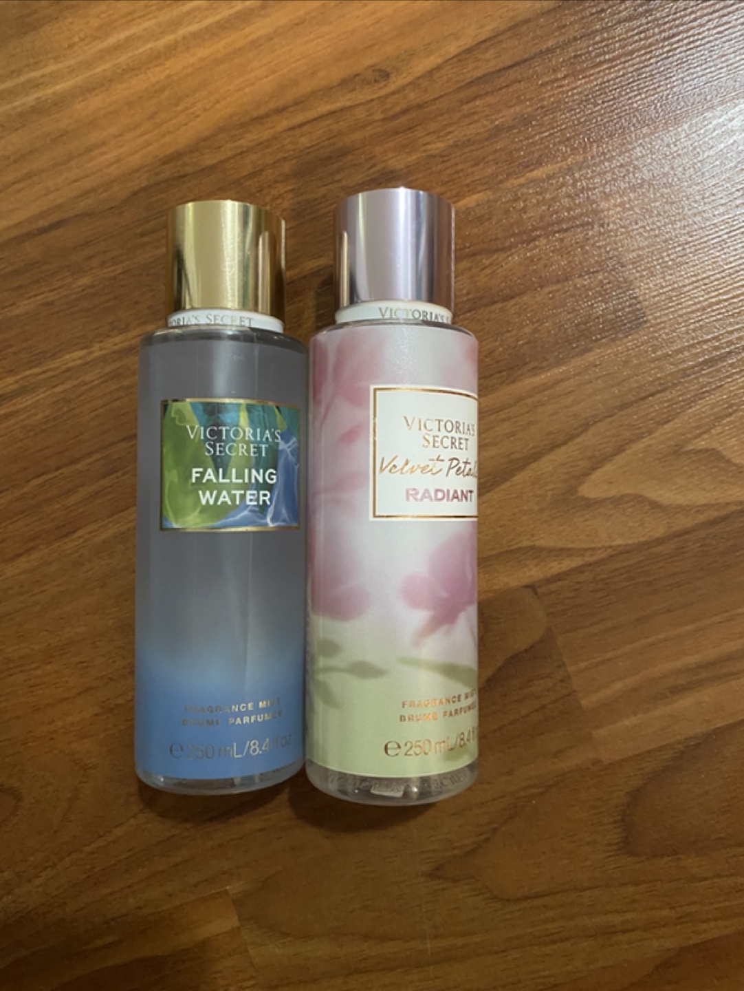 Victoria's Secret Mist - Falling Water & Velvet Petal Radiant