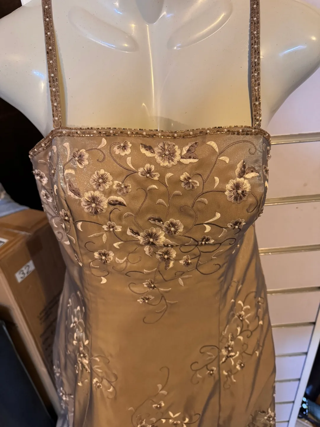 Beautiful Embroidered Formal Gown thumbnail