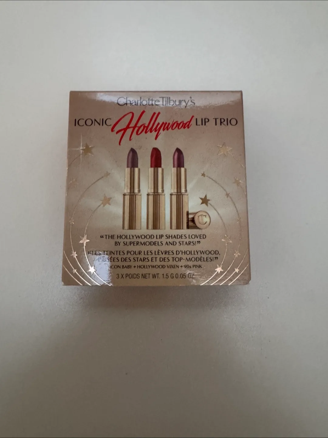 Charlotte Tilbury Iconic Hollywood Lip Trio thumbnail