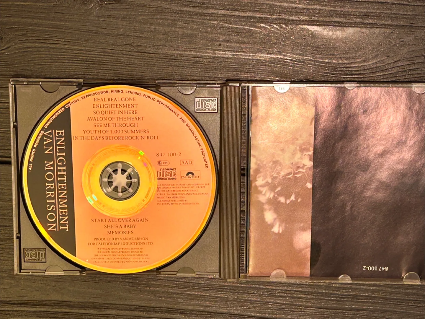 Van Morrison autographed CD image indicator(3)