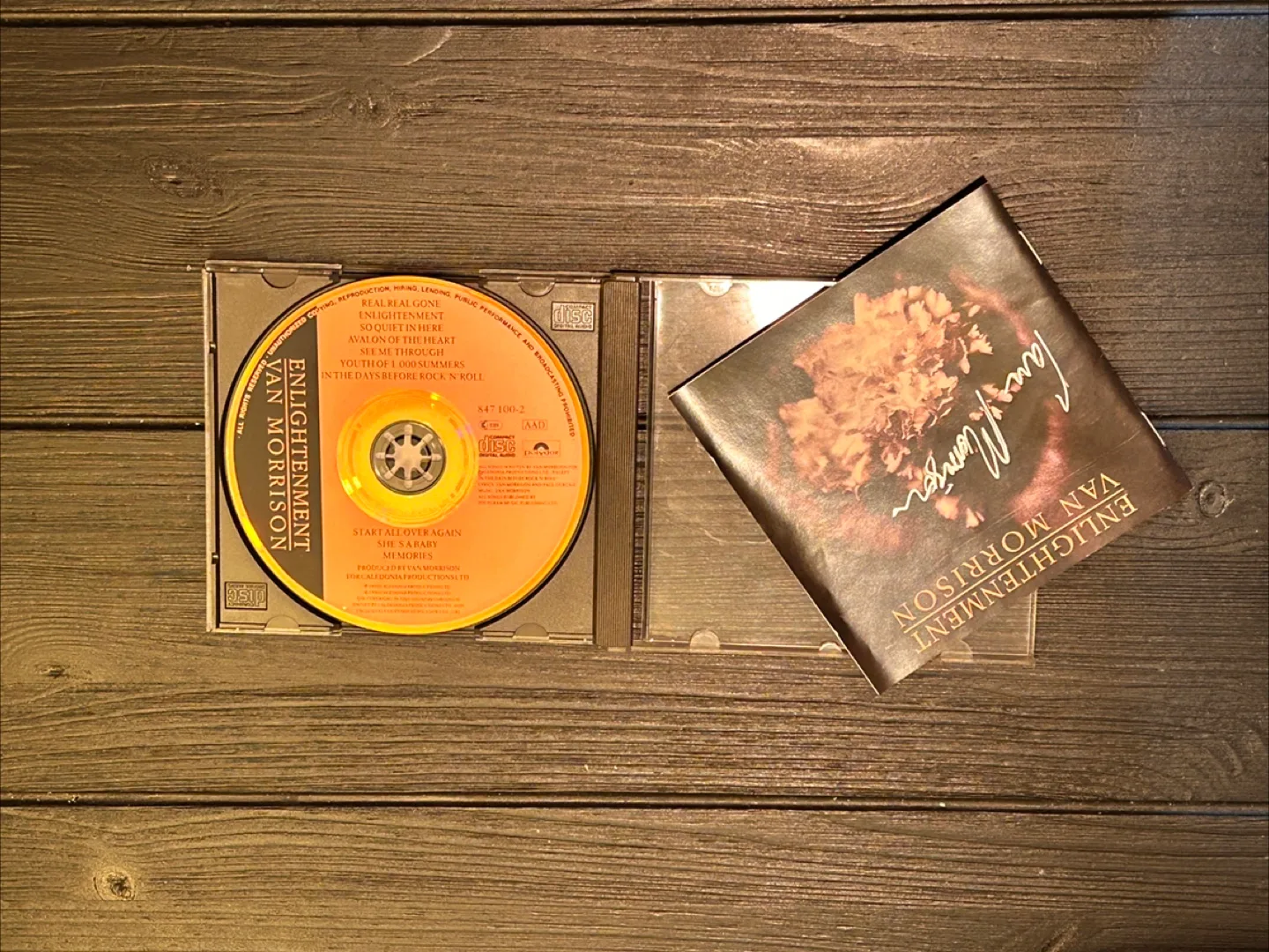 Van Morrison autographed CD image indicator(2)