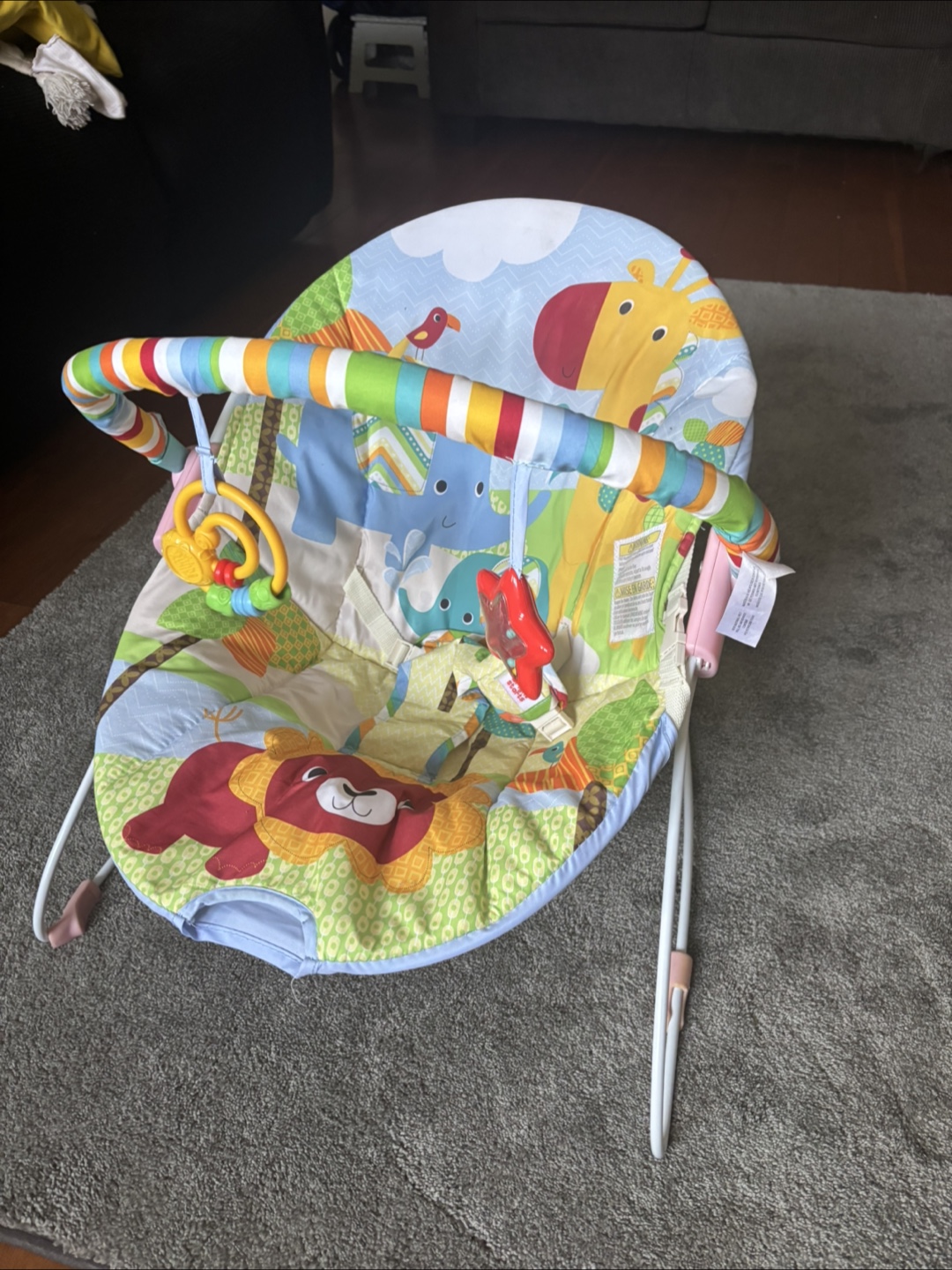 Baby Bouncer Chair with Toy Bar - photo 5