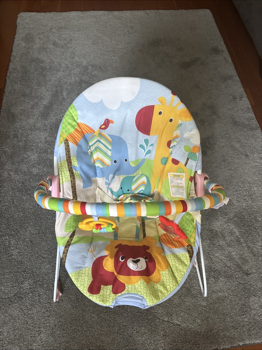Baby Bouncer Chair with Toy Bar