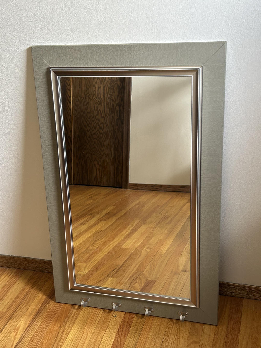 Mirror with Hooks