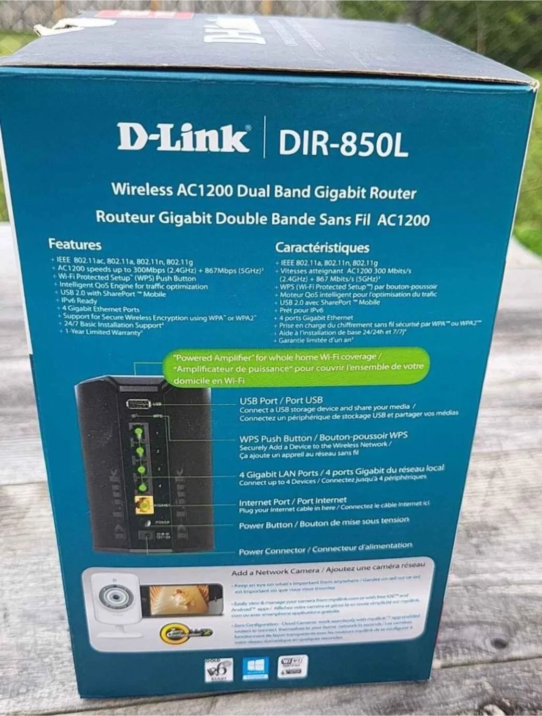 D-Link DIR-850L Wireless AC1200 Dual Band Gigabit Router image indicator(3)
