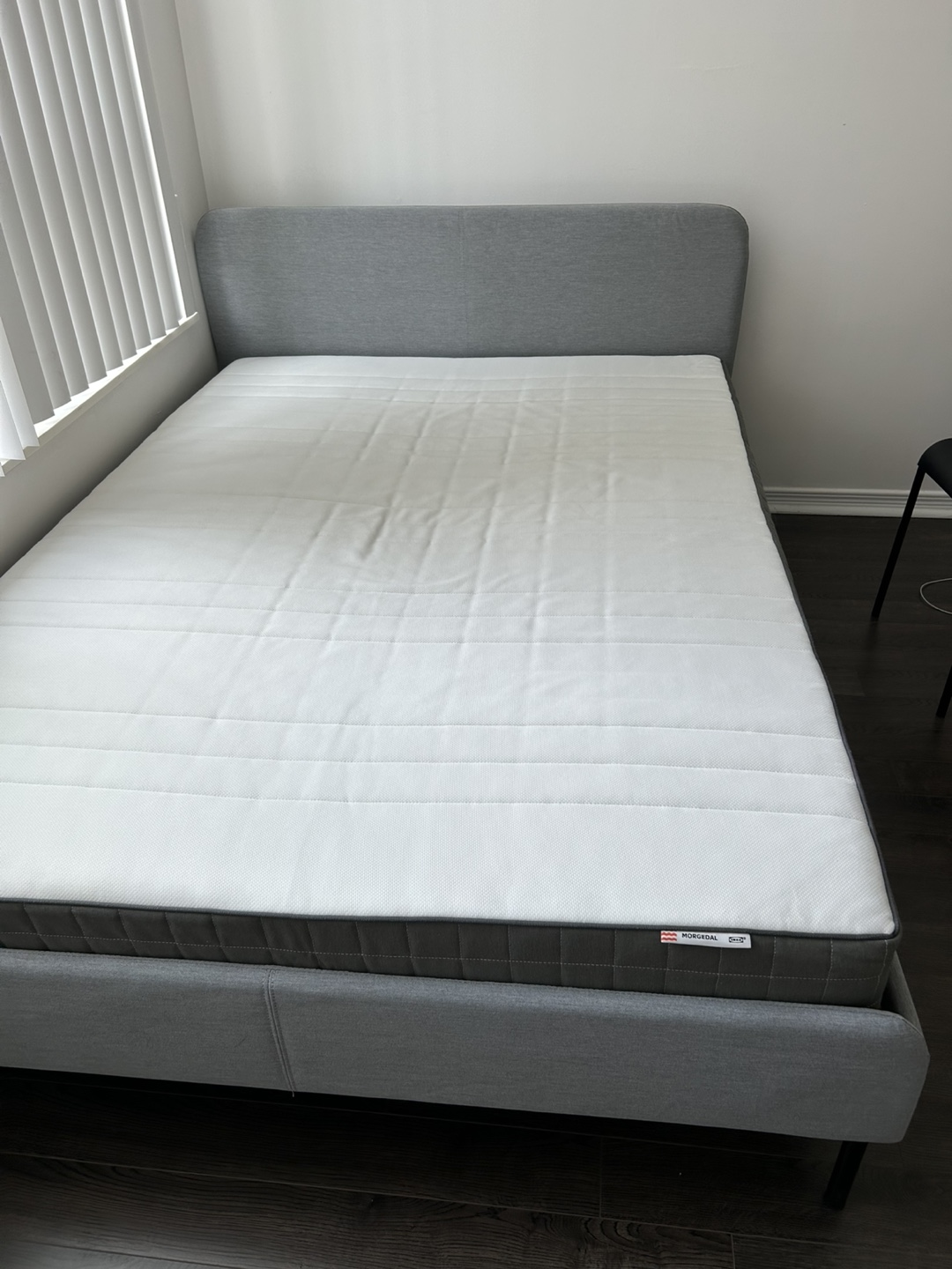 IKEA Morgedal Full/Double Size Mattress and Bed Frame - photo 3