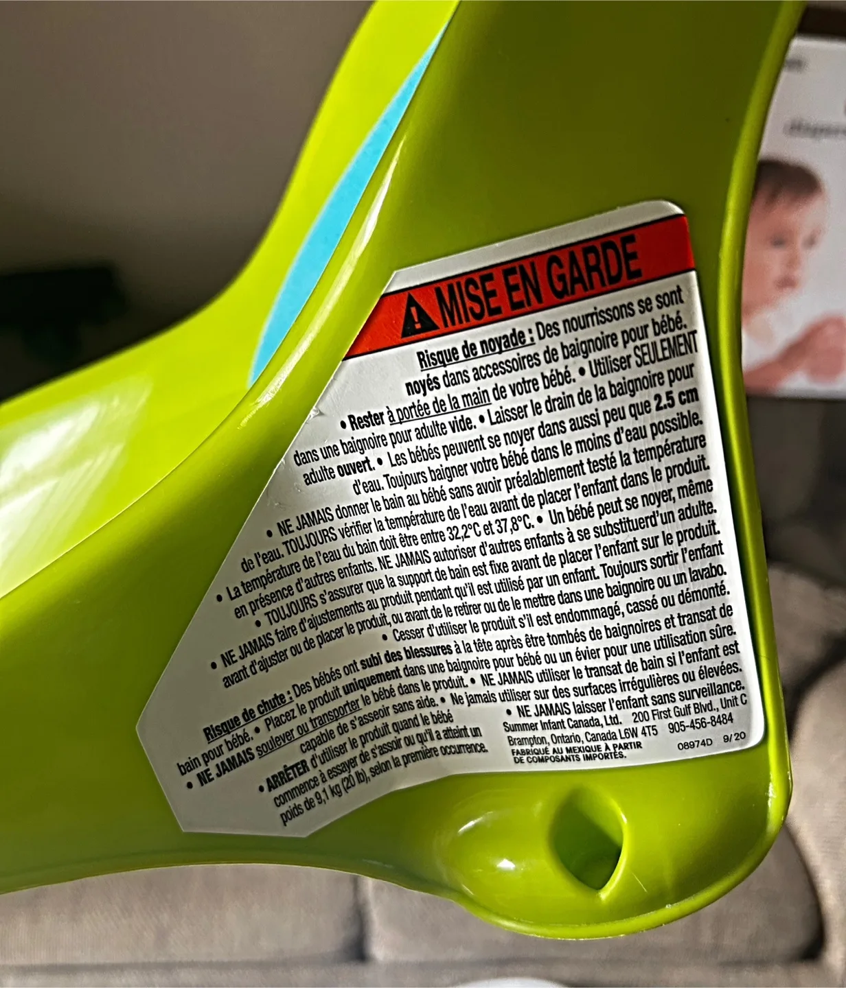 Summer Infant Baby Bath Tub with Newborn Support image indicator(7)