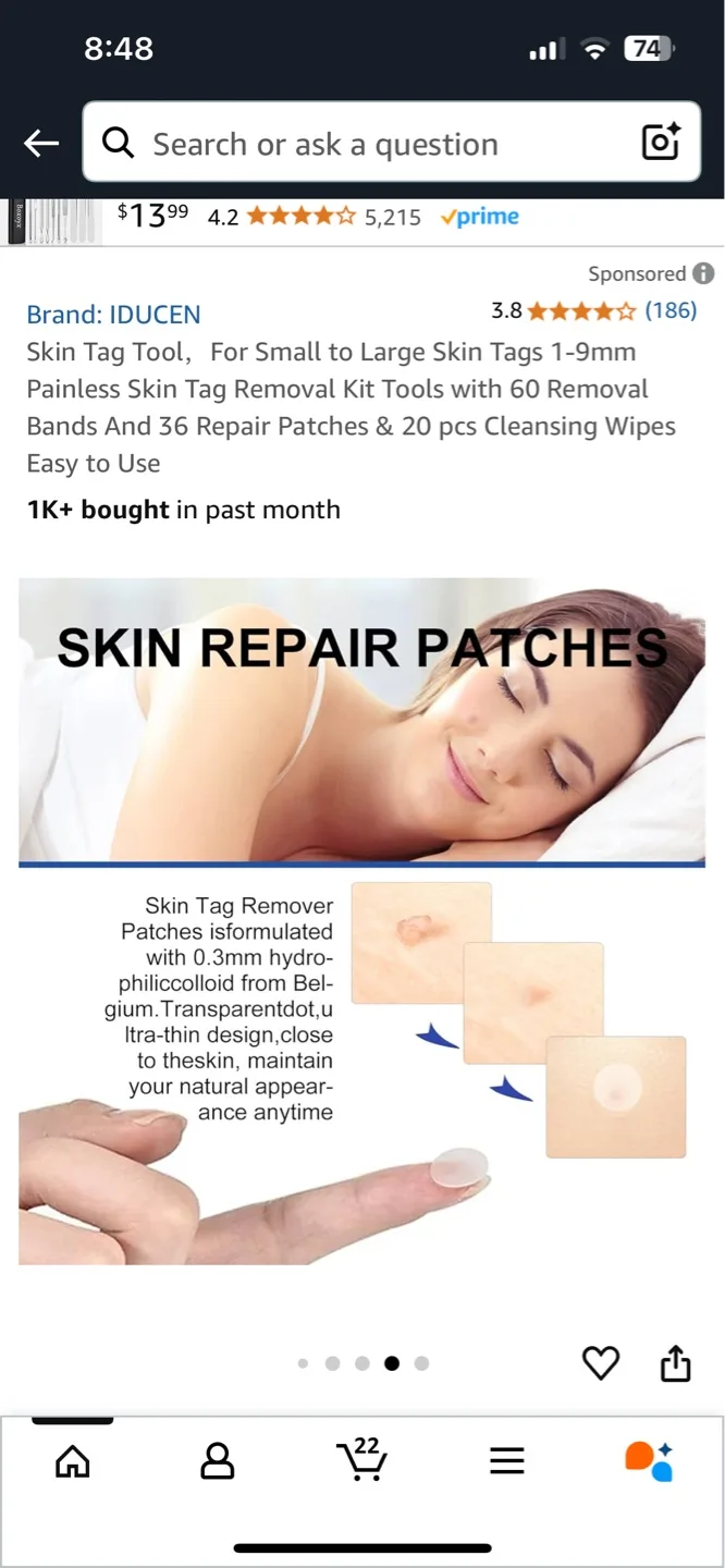 IDUCEN 2-in-1 Skin Tag Removal Kit image indicator(5)