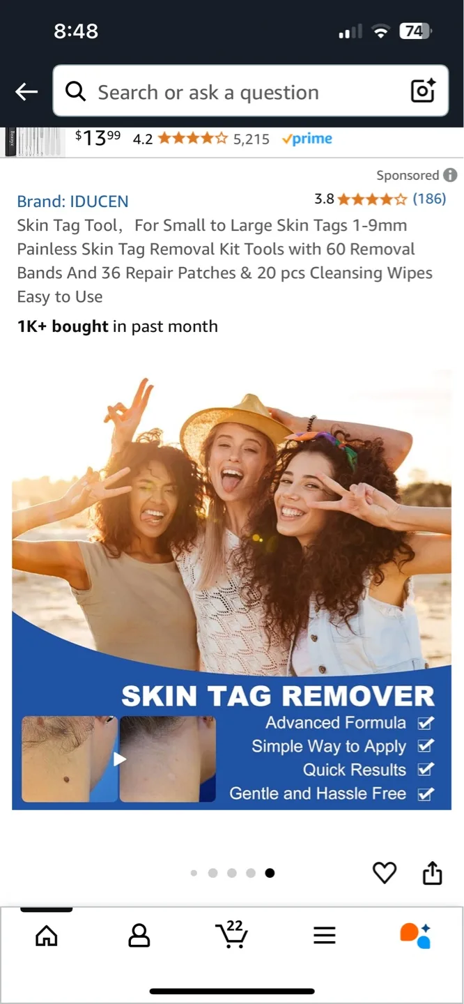 IDUCEN 2-in-1 Skin Tag Removal Kit image indicator(6)